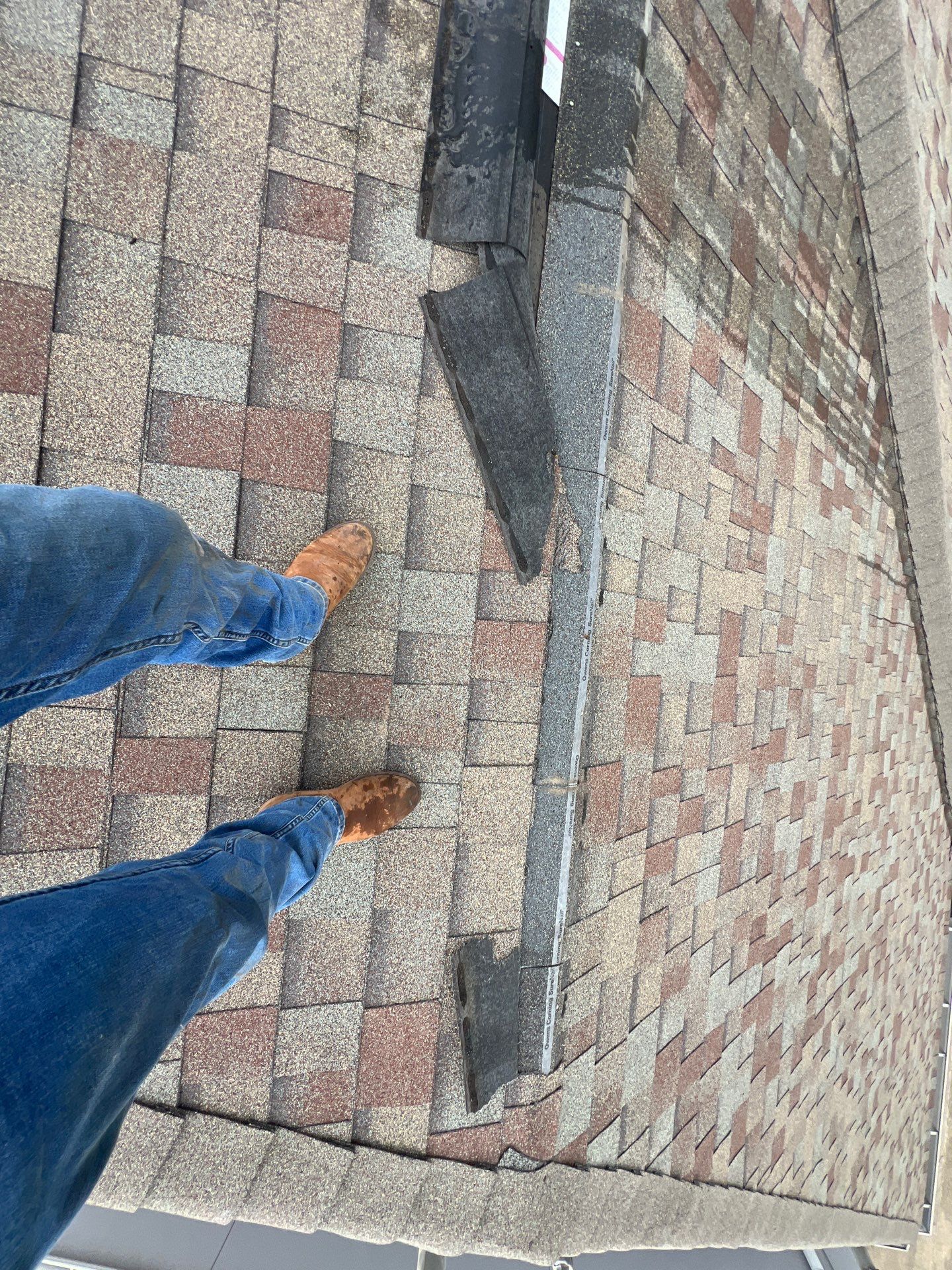 Hail Damage using Owen's Corning Duration (Lifetime) Shingles by Roof Repair Company