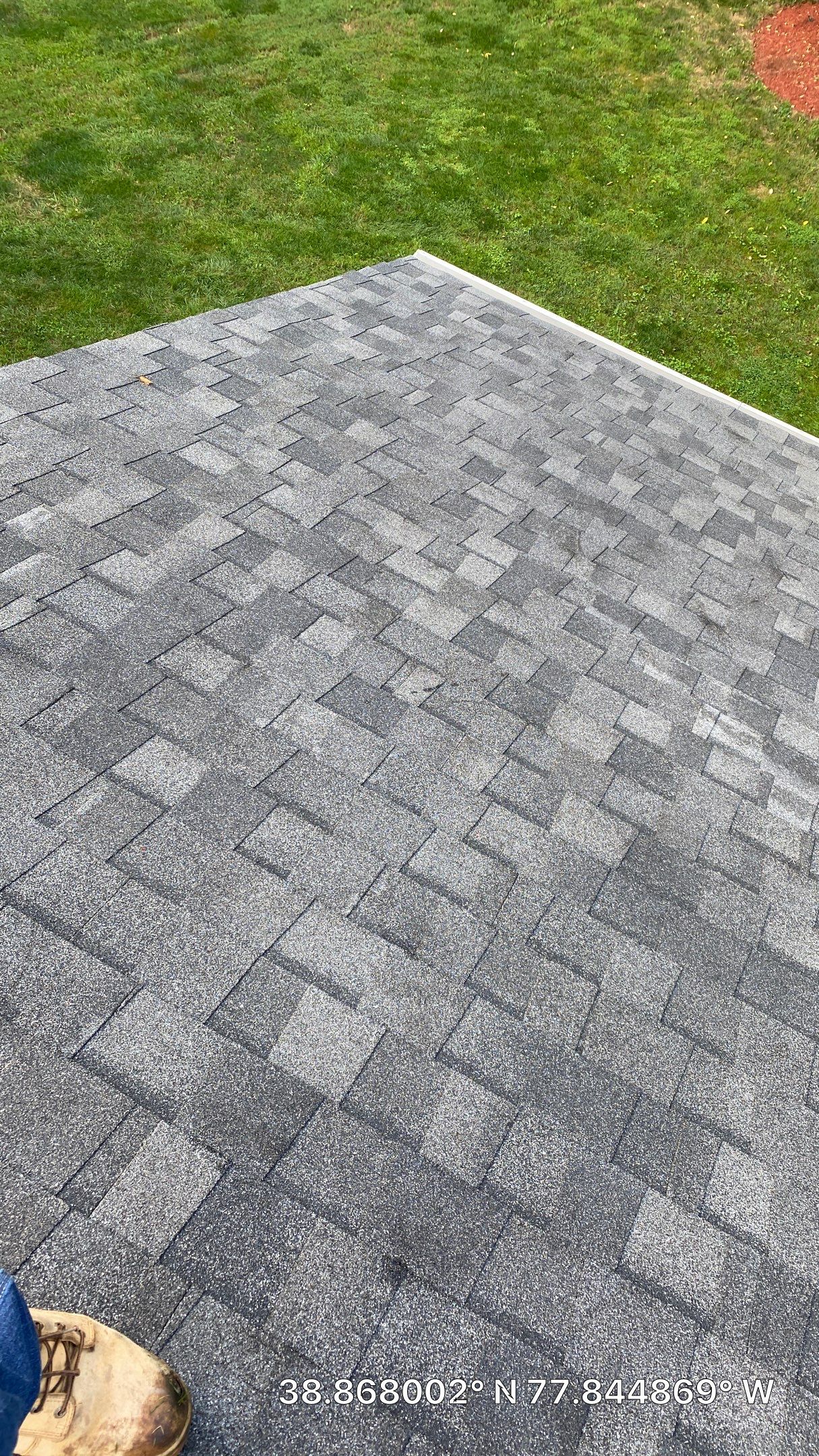 Marshall Roofing Project - Landmark Pro Max Def Pewterwood Designer Shingles by RM Banning, Inc.