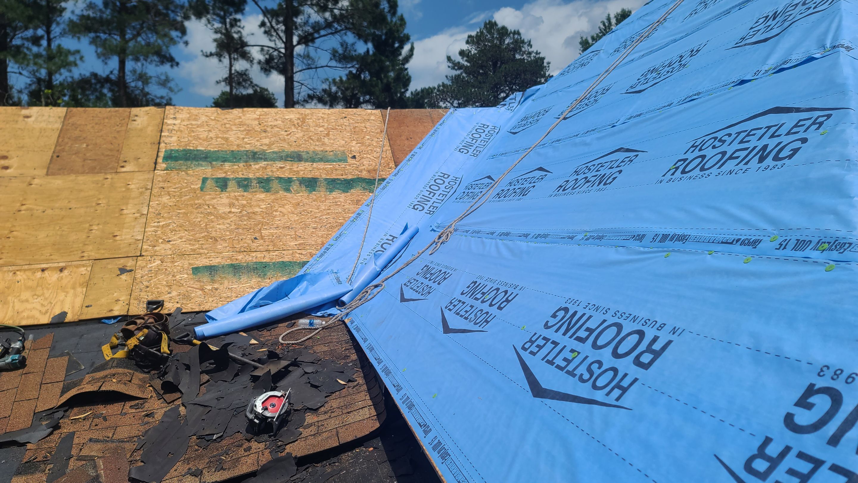 Residential Shingle Reroof using Malarkey Highlander NEX by Hostetler Roofing