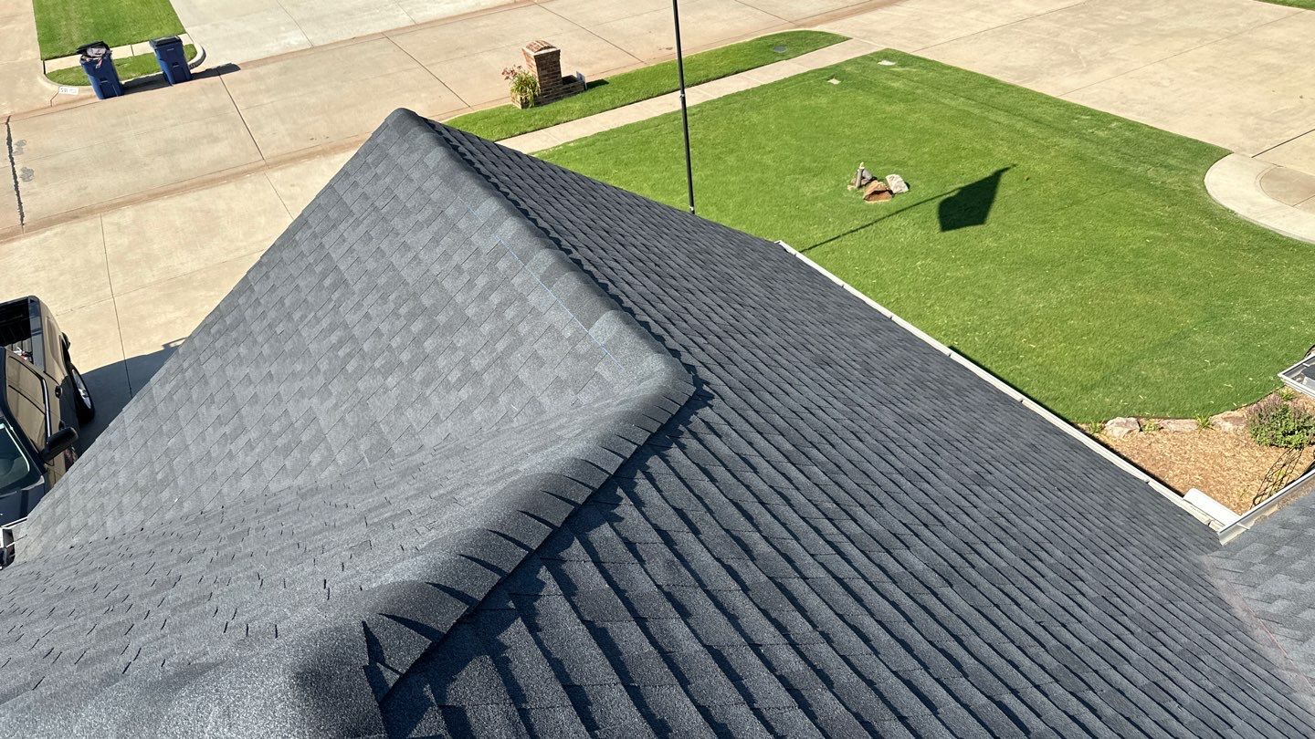 roof & vent replacement in Mustang by McCann's Roofing and Construction