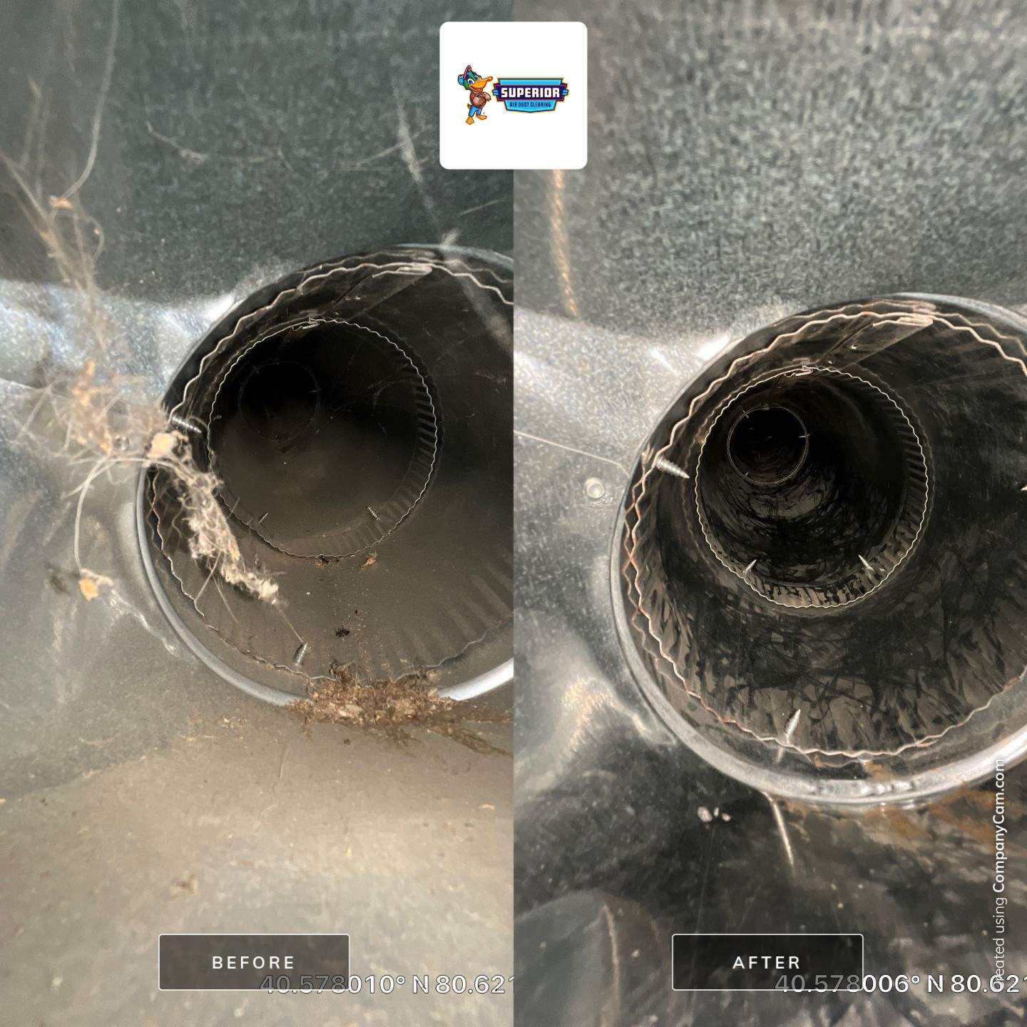 Air Duct Cleaning With a Vacuum Truck in New Cumberland, WV by Superior Air Duct Cleaning