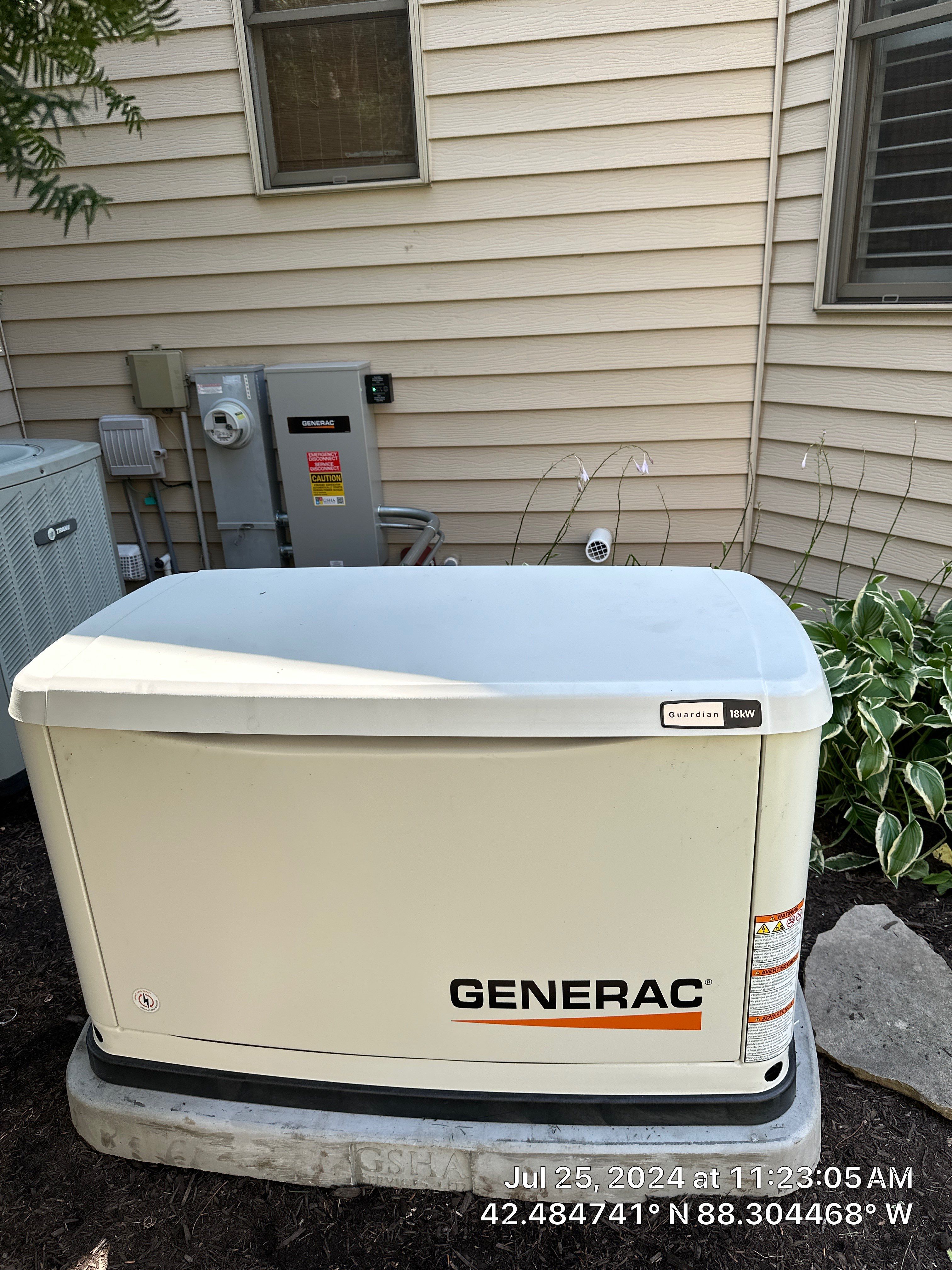 Generac Generator Installation by GSHA Services LTD