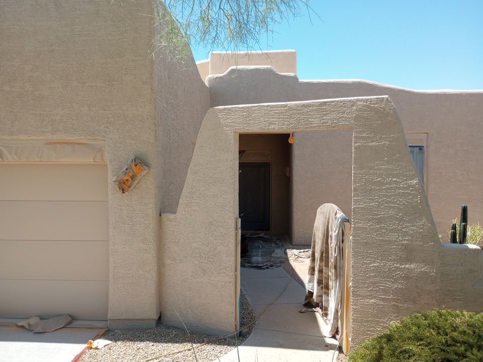 Exterior Painting Job in Fountain Hills by Crash of Rhinos Painting & Garage Floors