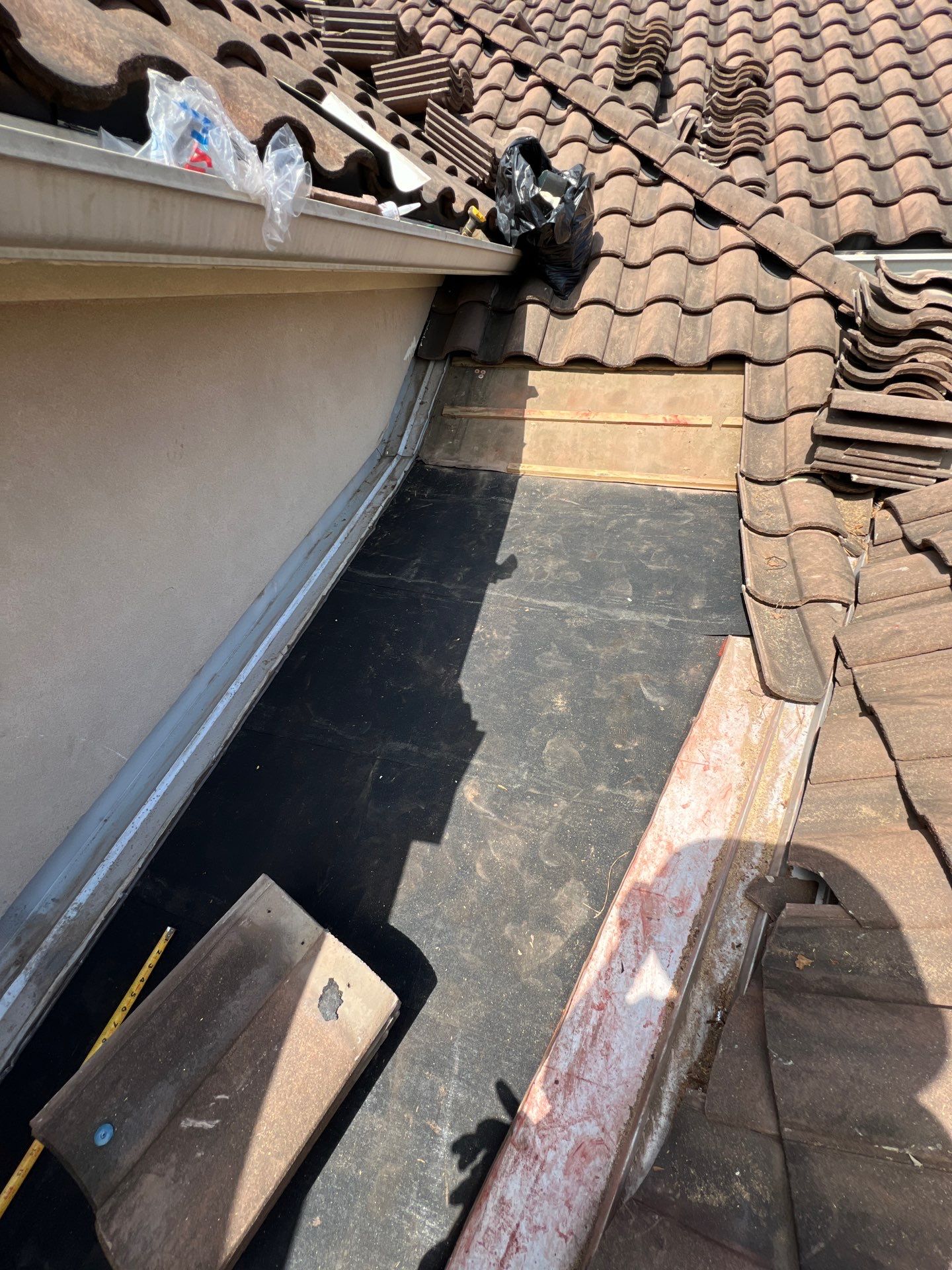 Residential Roofing Repair using tile by Roof Repair Company