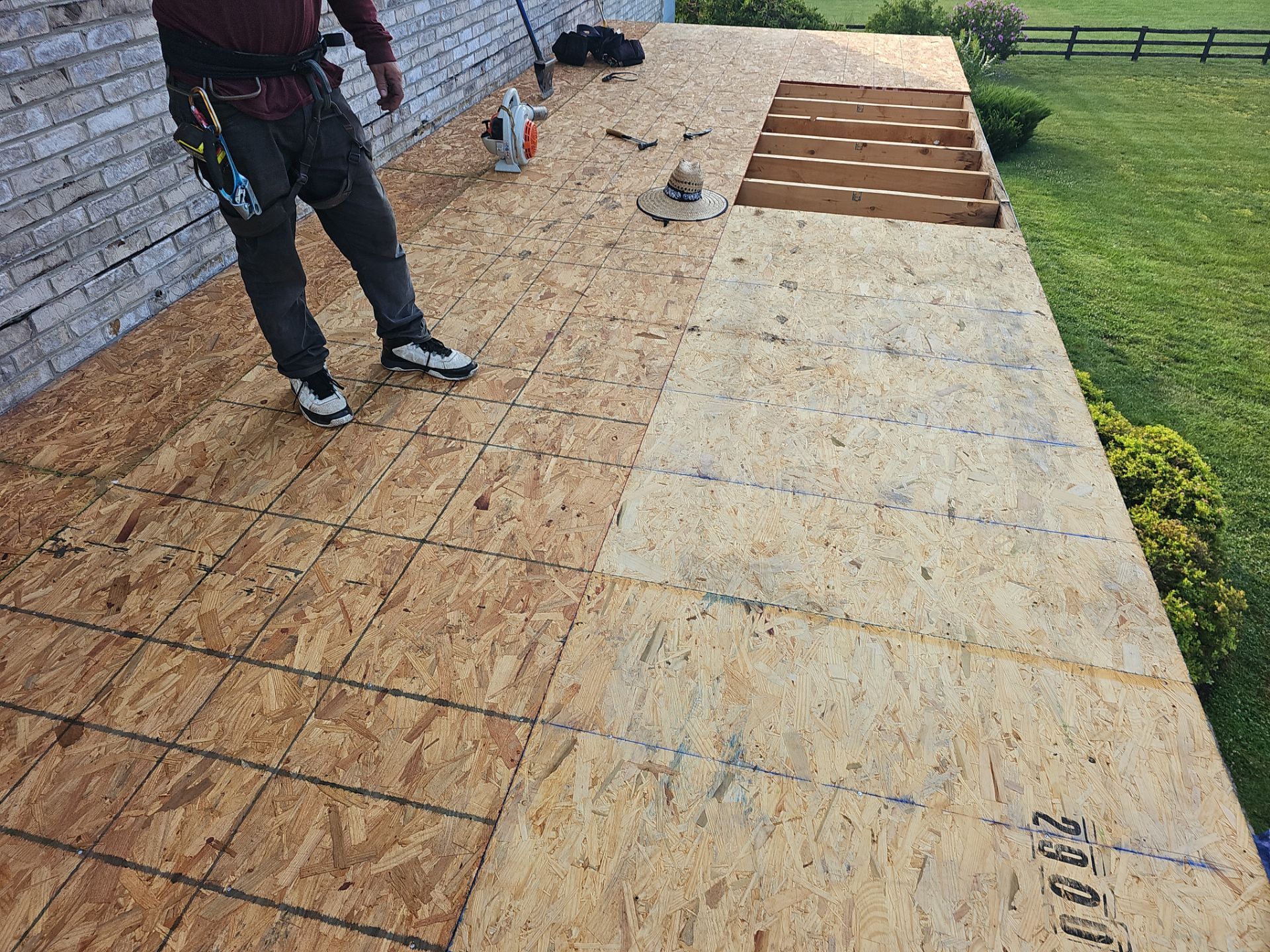 Roof Replacement - Asphalt and EPDM, Soffit, Gutters, Pine  by Winchester Roofing