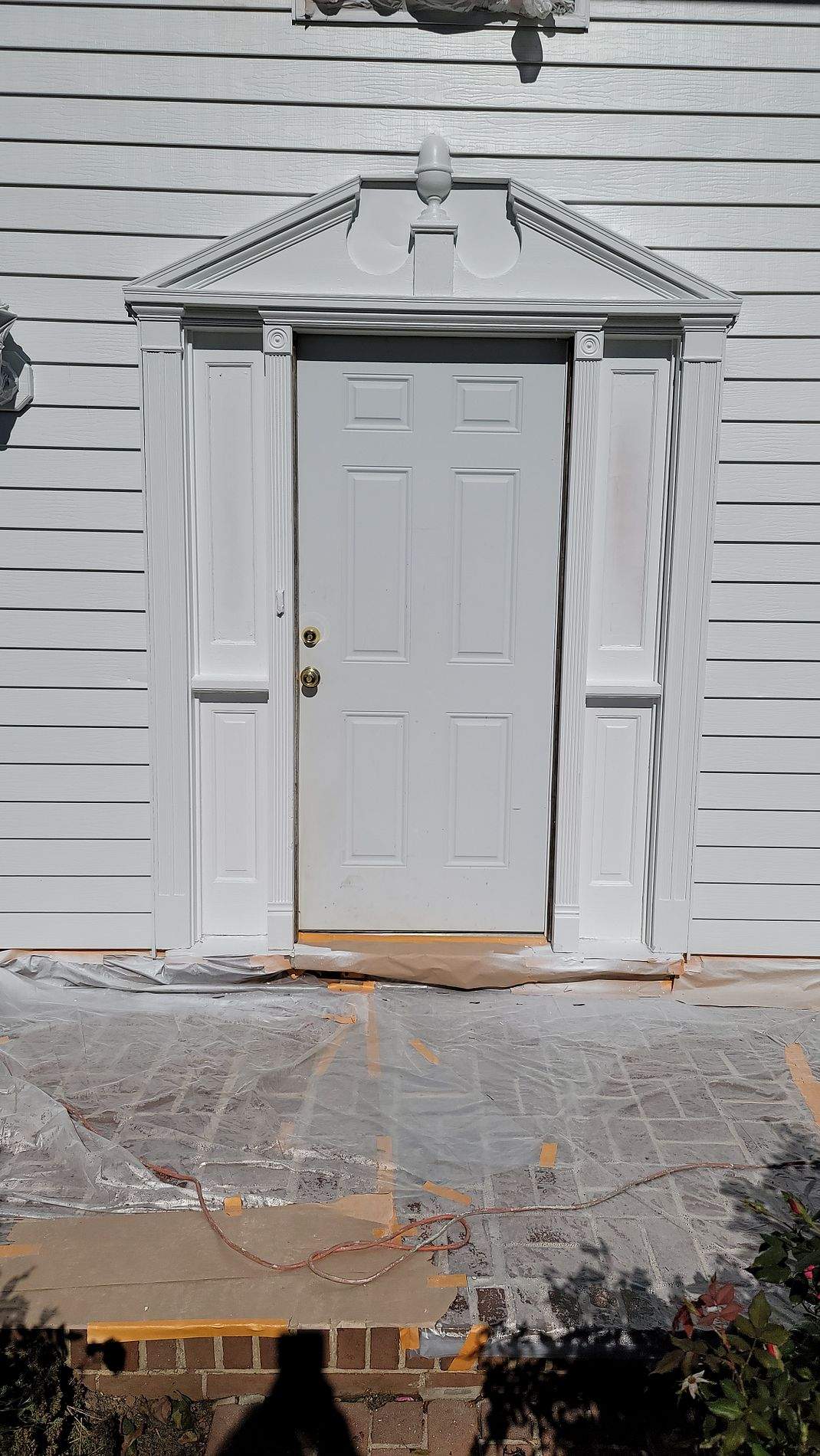 Front Entry Door & Sidelites by Roof Right Inc