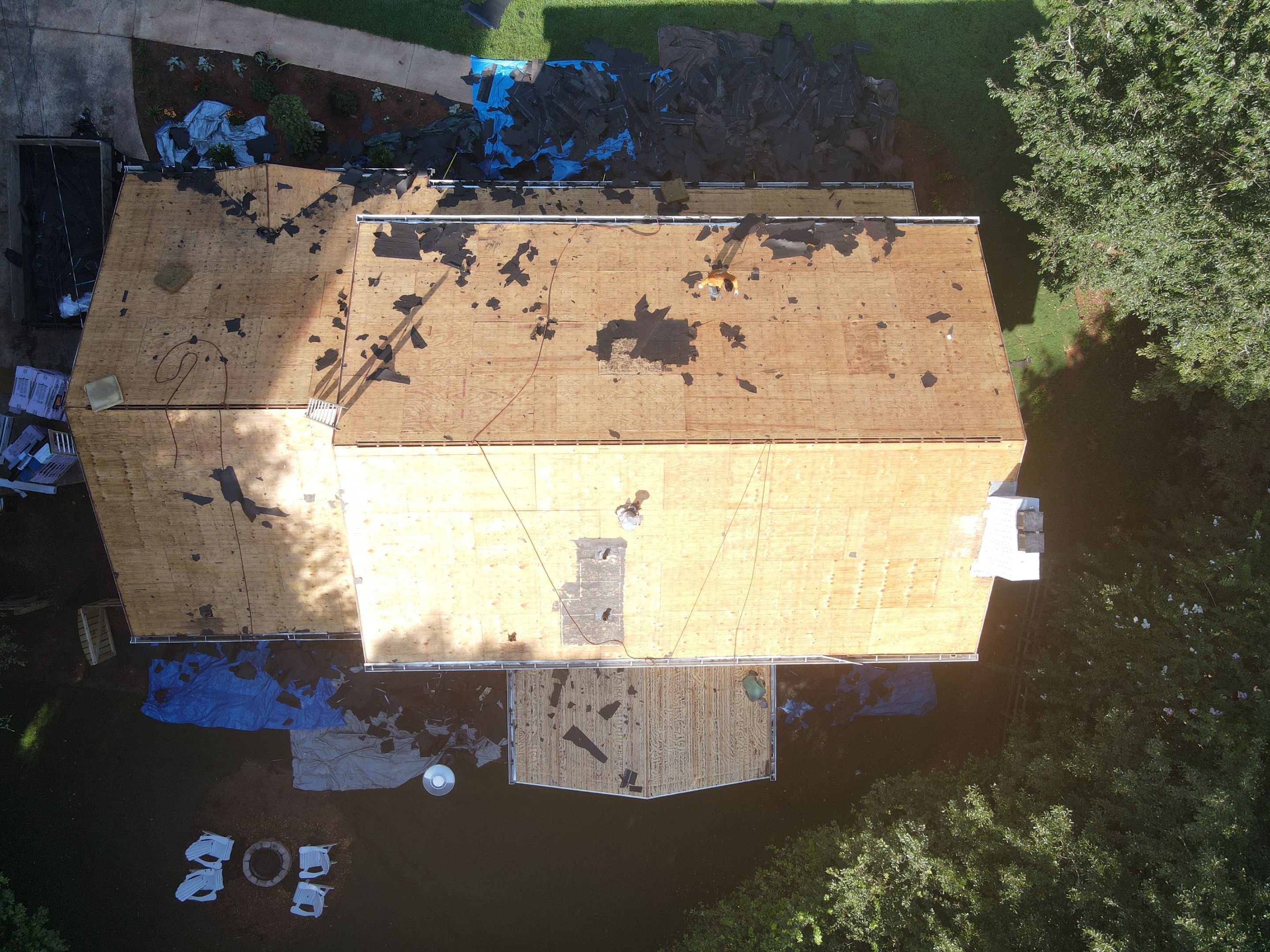 Residential Roofing Installation using Owens Corning by Inspector Roofing and Restoration