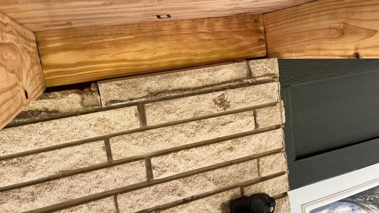 Beeville Backporch sittin' by Bayfront Roofing and Construction