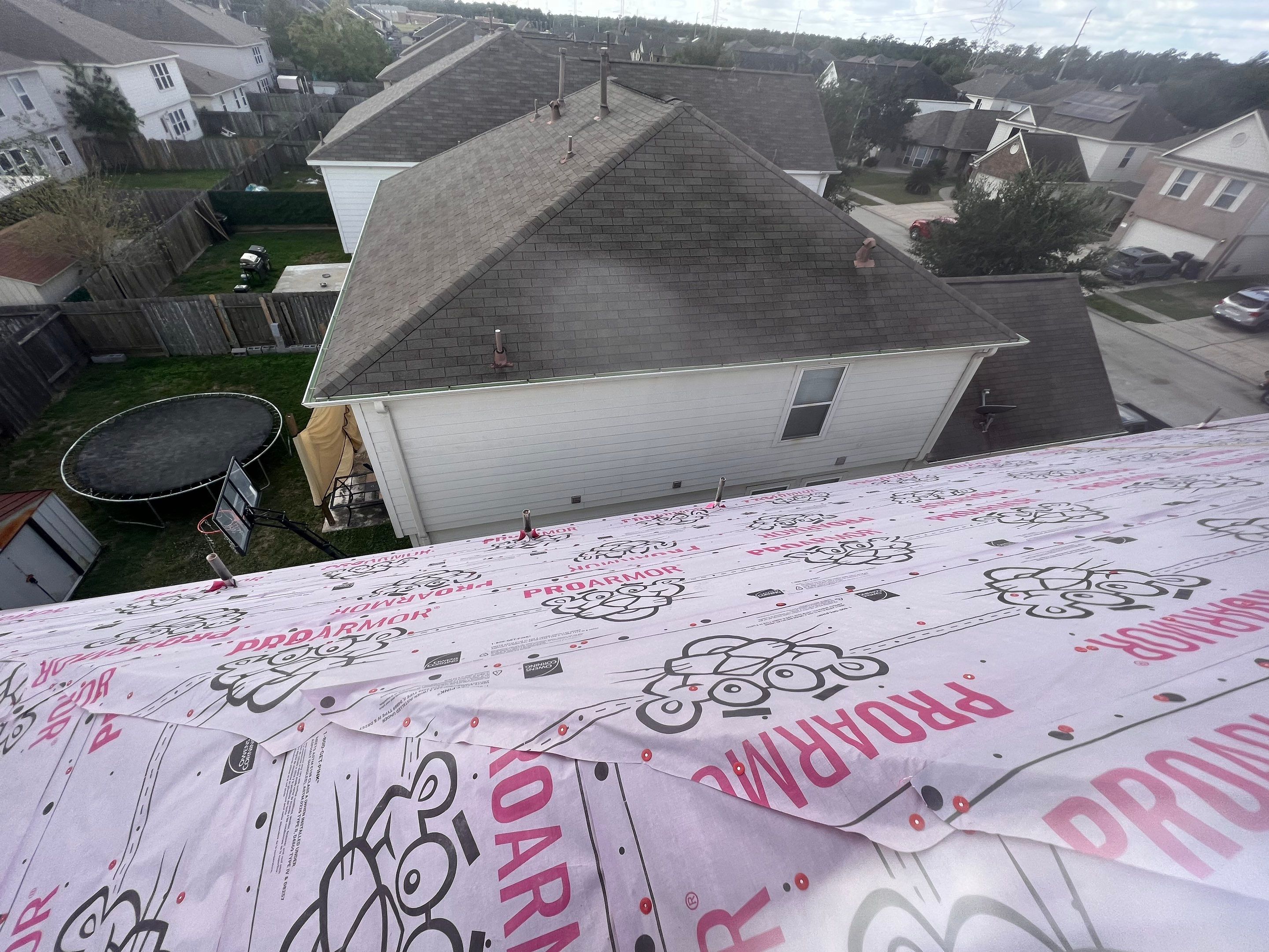Residential Roofing Repair using Owen's Corning Duration (Lifetime) Shingles by Roof Repair Company