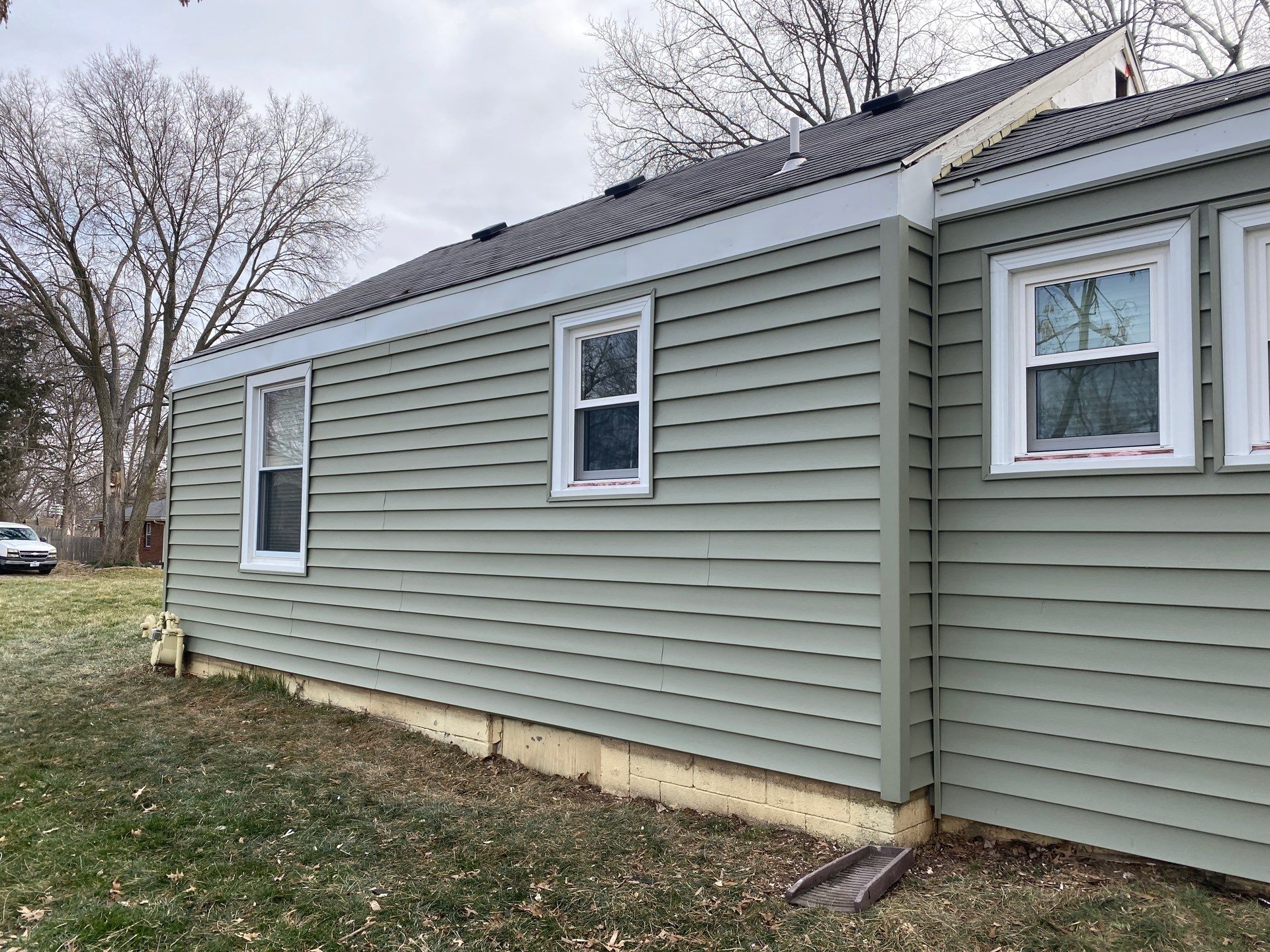 Out with old in with the new! by EEC  Windows, Siding & Roofing 