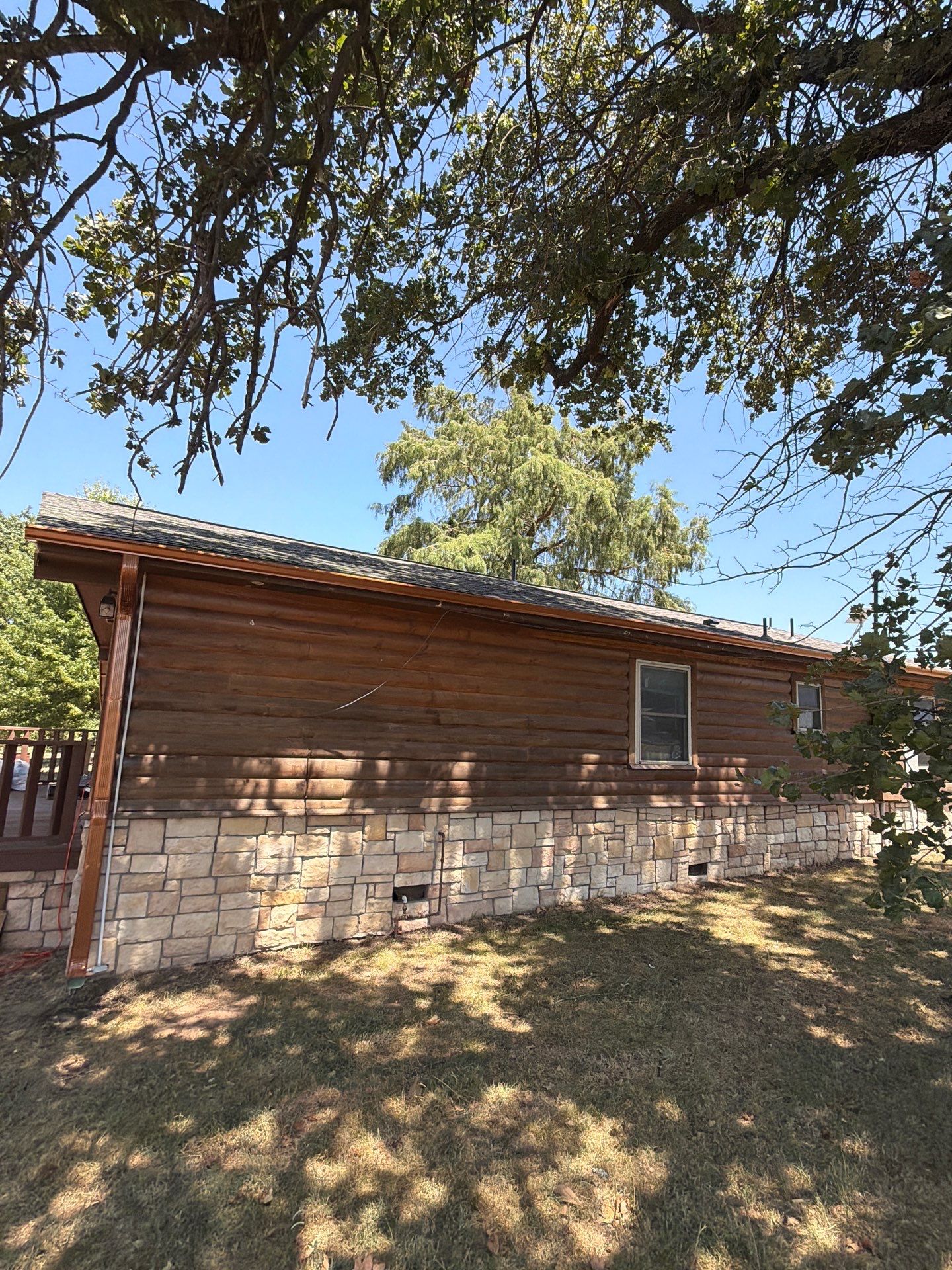 Hail damage restoration by In & Out Construction & Remodeling, LLC