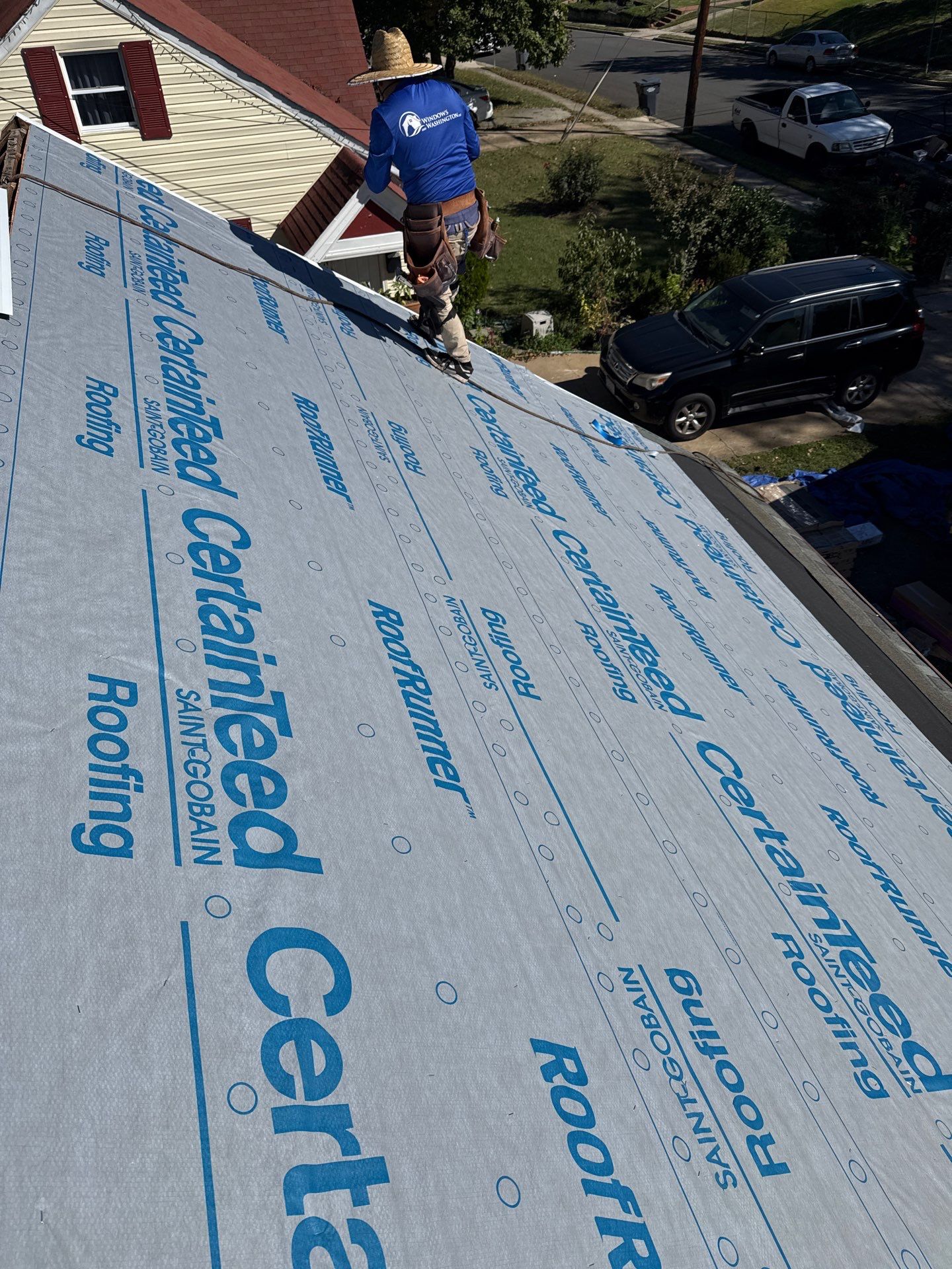 Falls Church  : Residential Roof Replacement with CertainTeed Landmark Pro in Max Def Georgetown Gray by RM Banning, Inc.