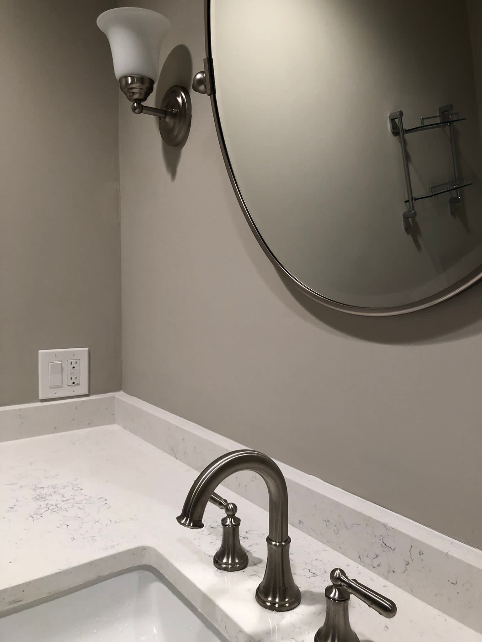 Bathroom Remodel using Tile by Home Concepts Construction