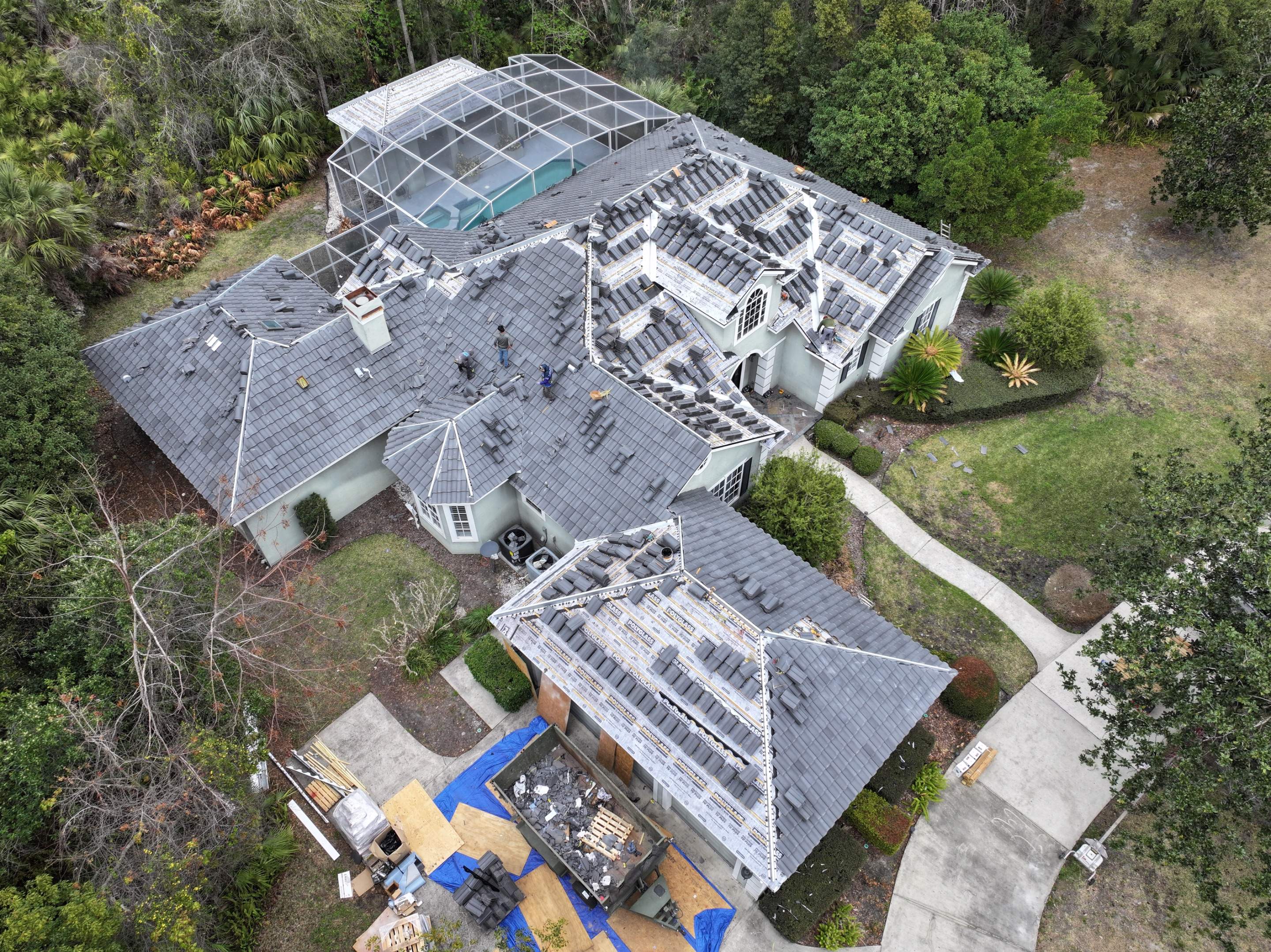 Eagle Barrel Tile - Lake Mary Florida  by David Patrick Roofing