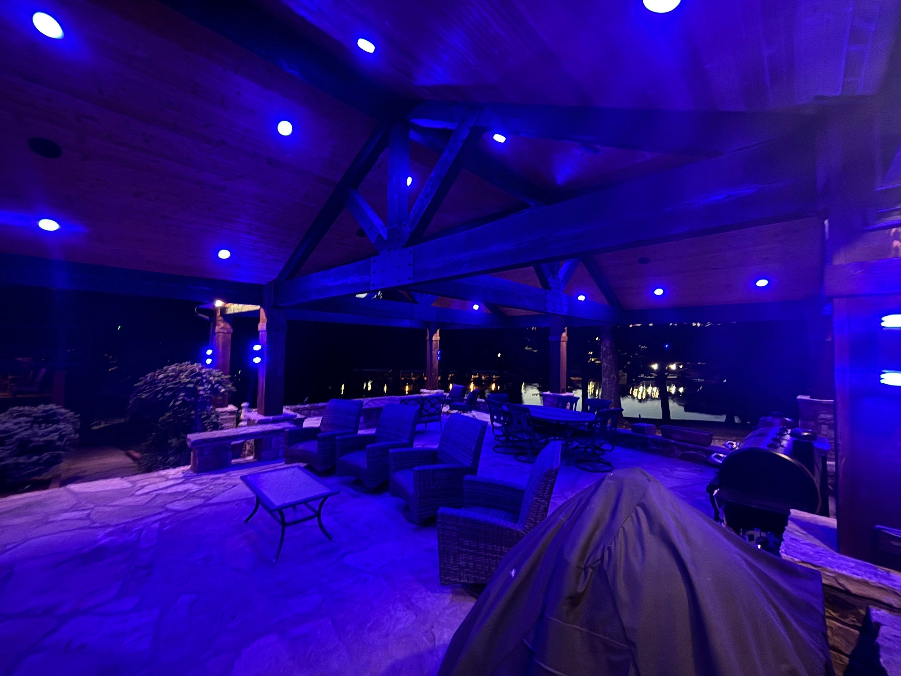 Custom Outdoor Patio by Argent Electric LLC