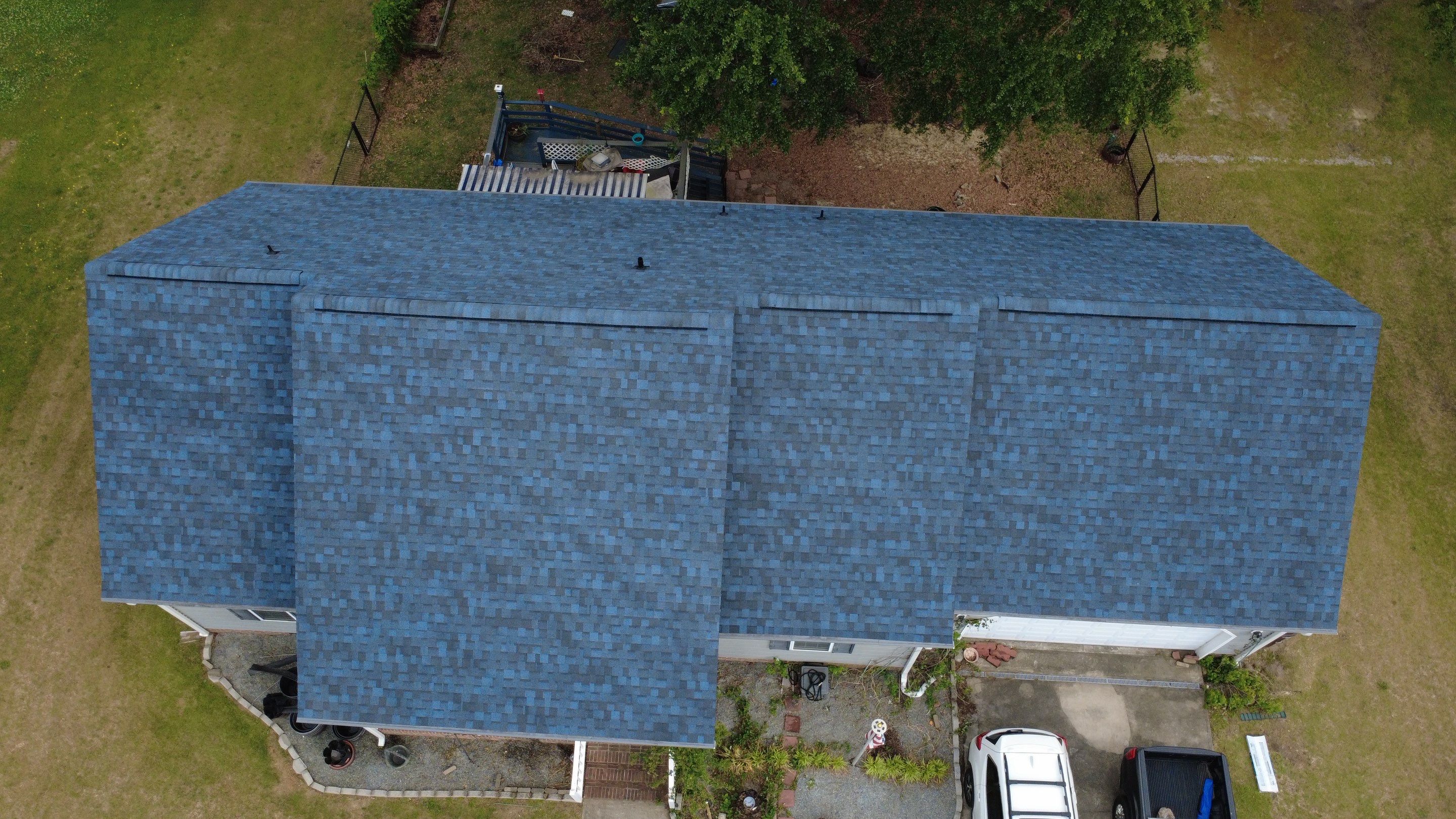 IKO Dynasty Atlantic Blue by Alpha Sky Roofing