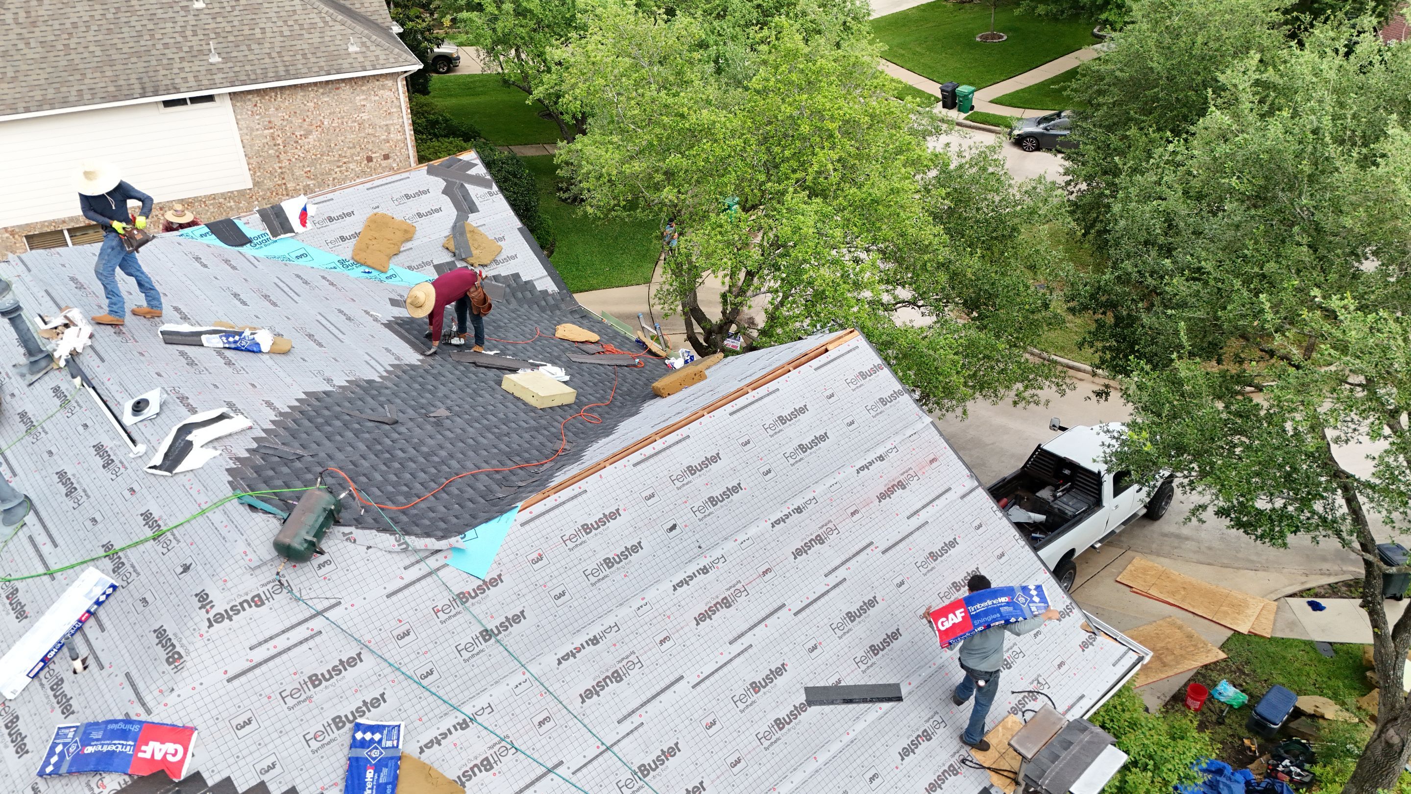 Project in Spring, Texas by Roof Top Innovations