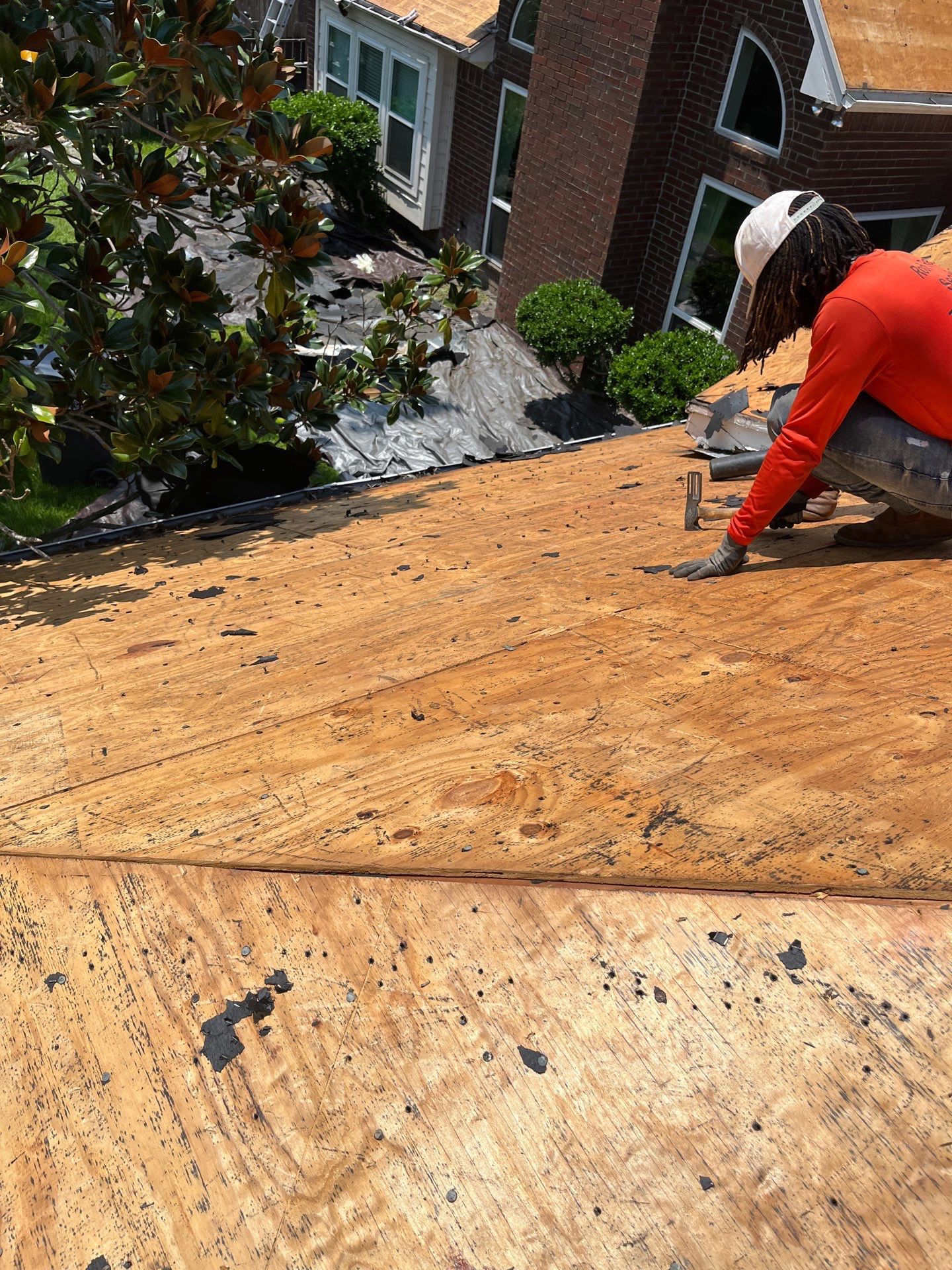 Residential Roofing Installation using Owen's Corning Duration (Lifetime) Shingles by Roof Repair Company