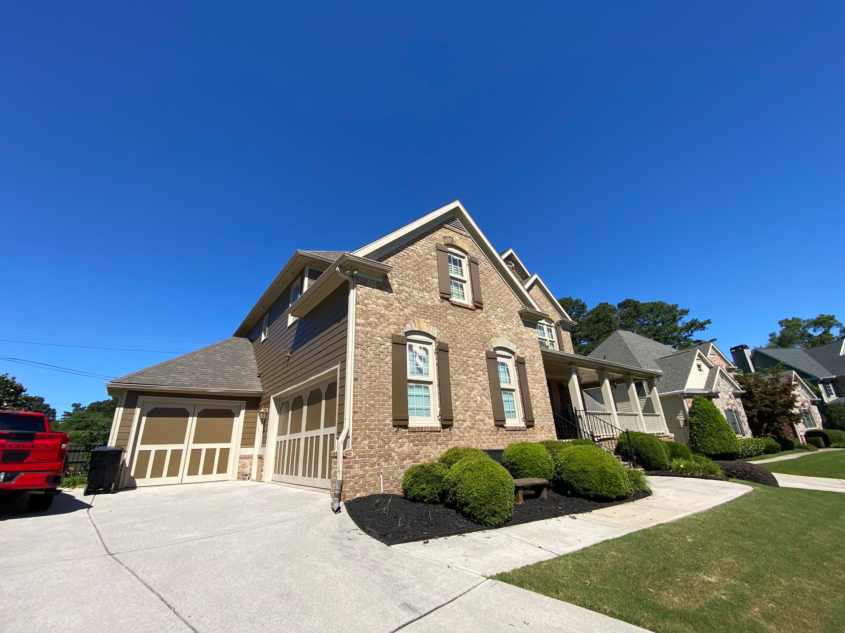 Exterior Home Painting and Deck Refresh in Marietta by Swift Home Renovations