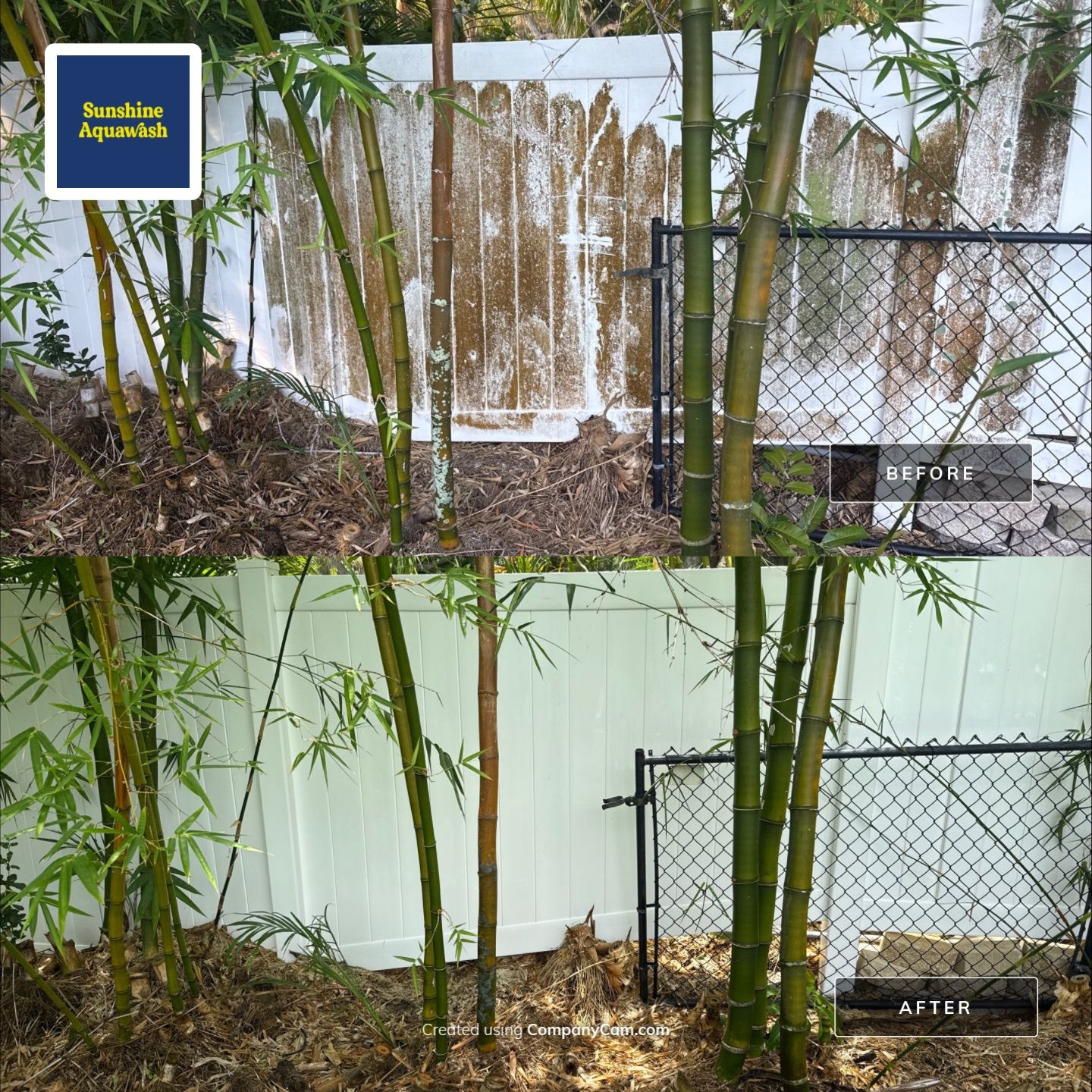 Tennis Court, Vinyl Fence & Sidewalk Cleaning in Riverview Bluff – West Bradenton, FL 34209 by Sunshine AquaWash