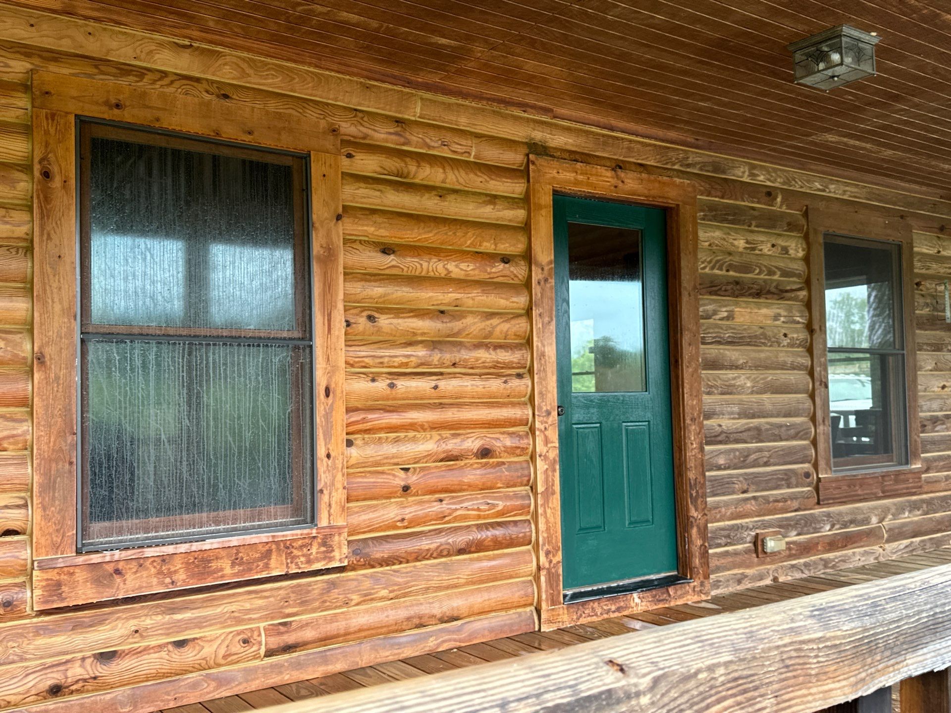 Brent and Marilyn S.,  by Log and Timber Worx