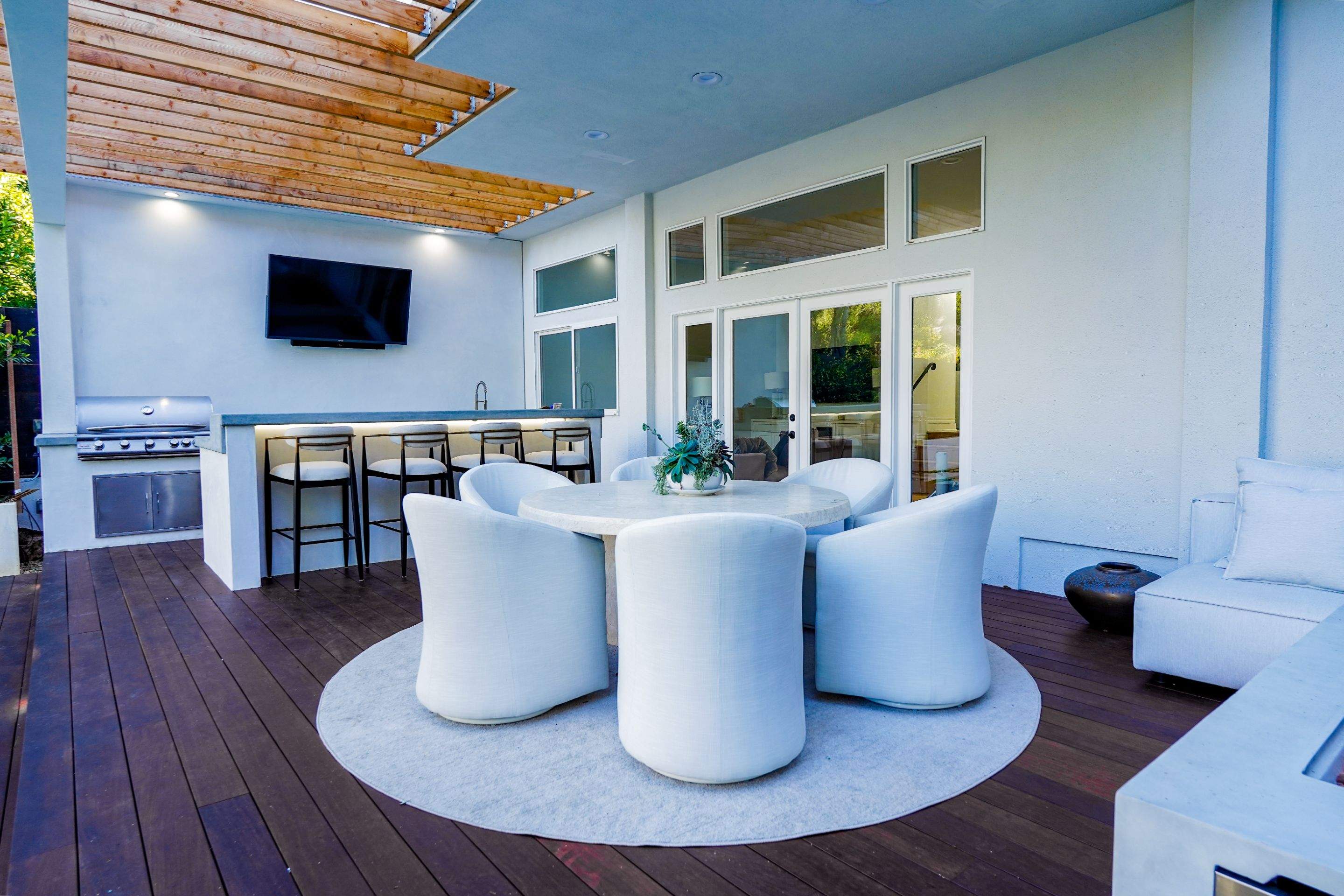 Northfield Complete Backyard & Trellis by Lax Home Inc 