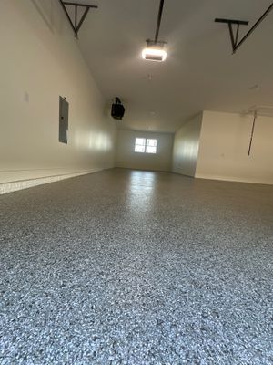 Protected Garage Floor