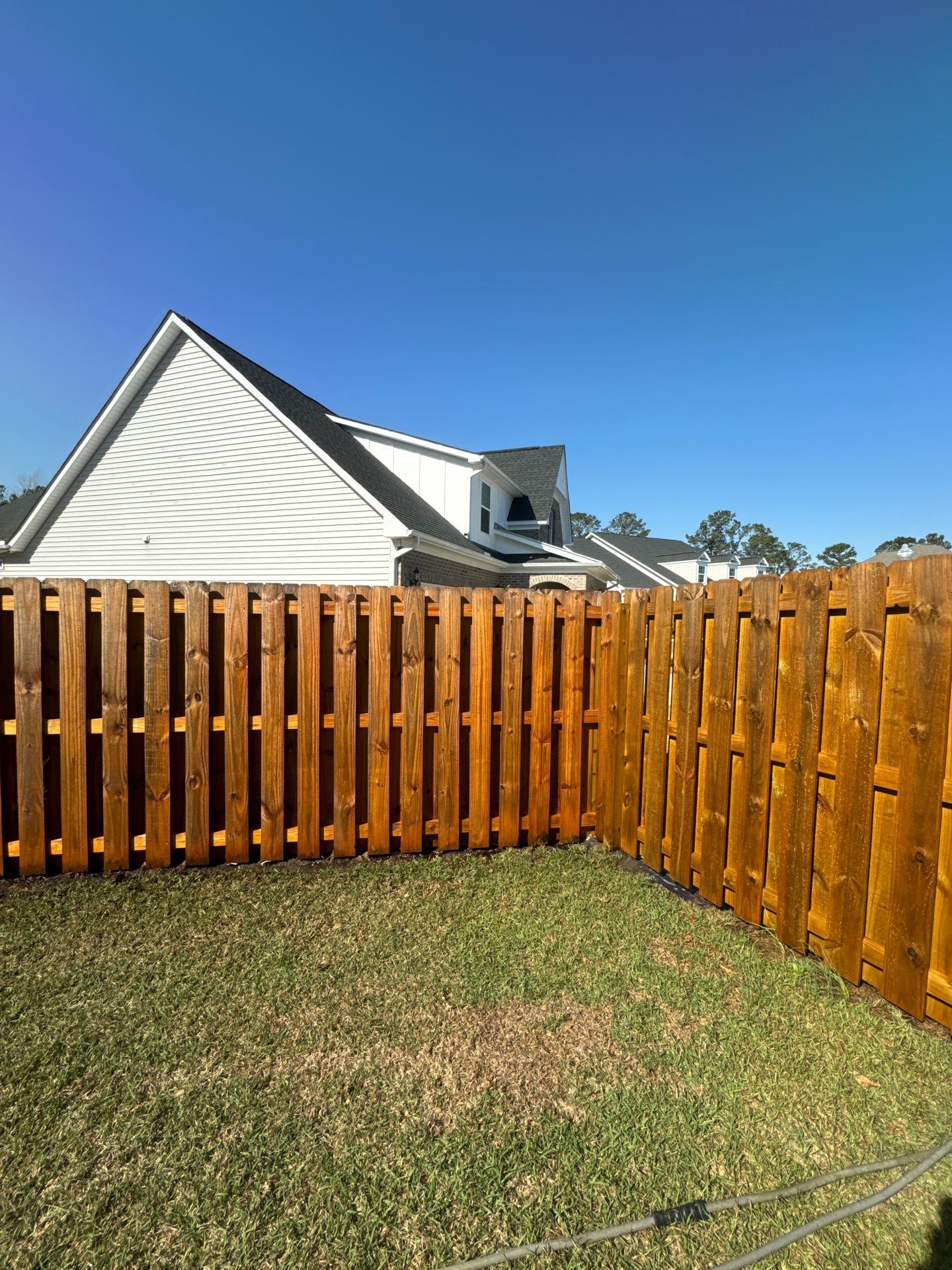 Fence using Wood Sealant by DuraSeal