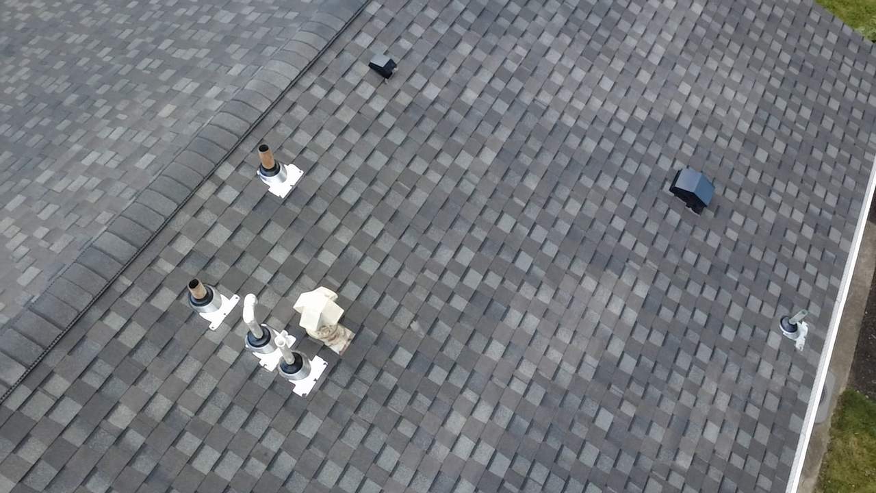 Even the Standard Shingles look good! by Level Up Roofing and Restoration Services LLC