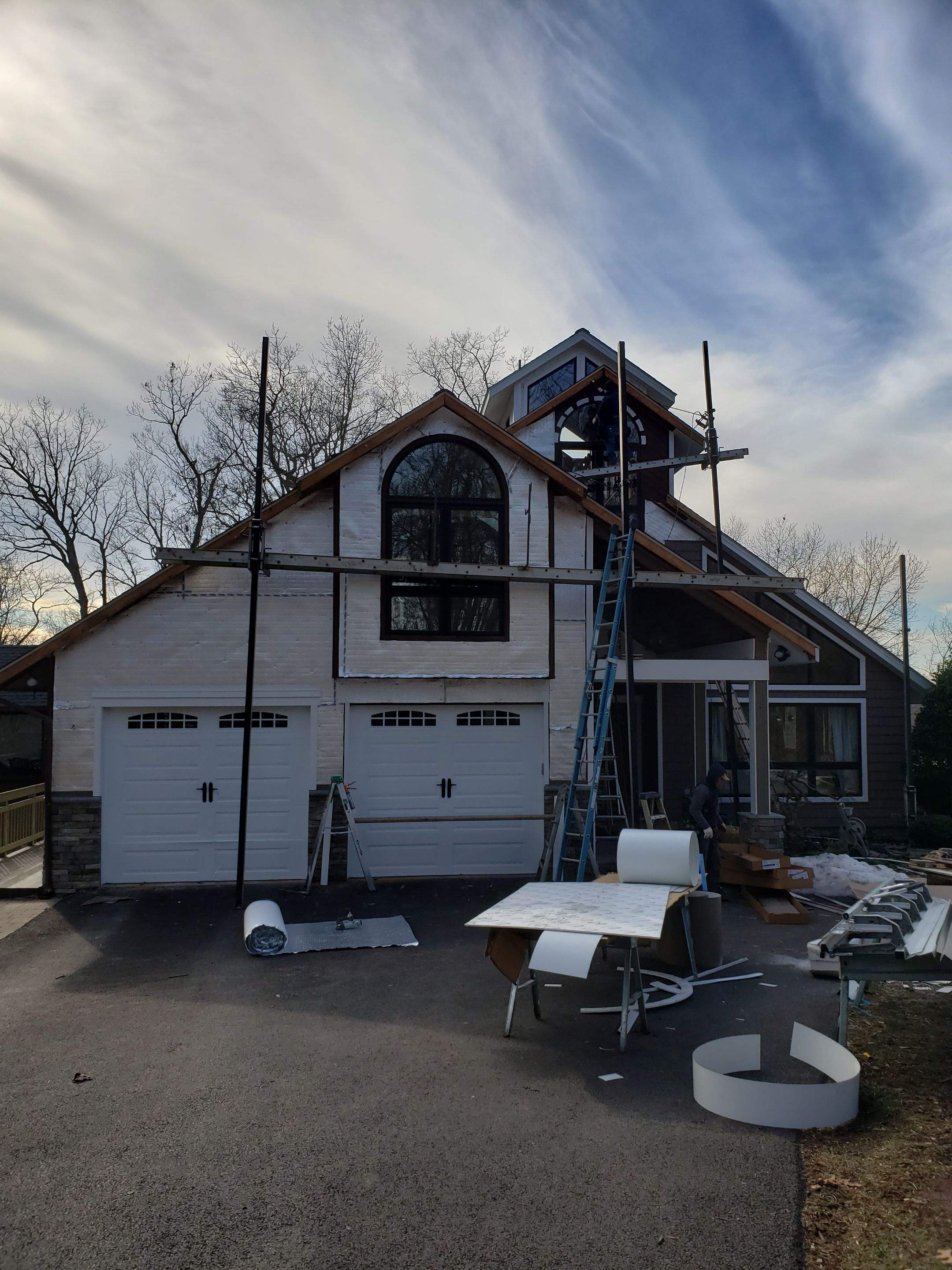 Roof, Siding, Soffit, Trim, and Gutter replacement by American Home Contractors