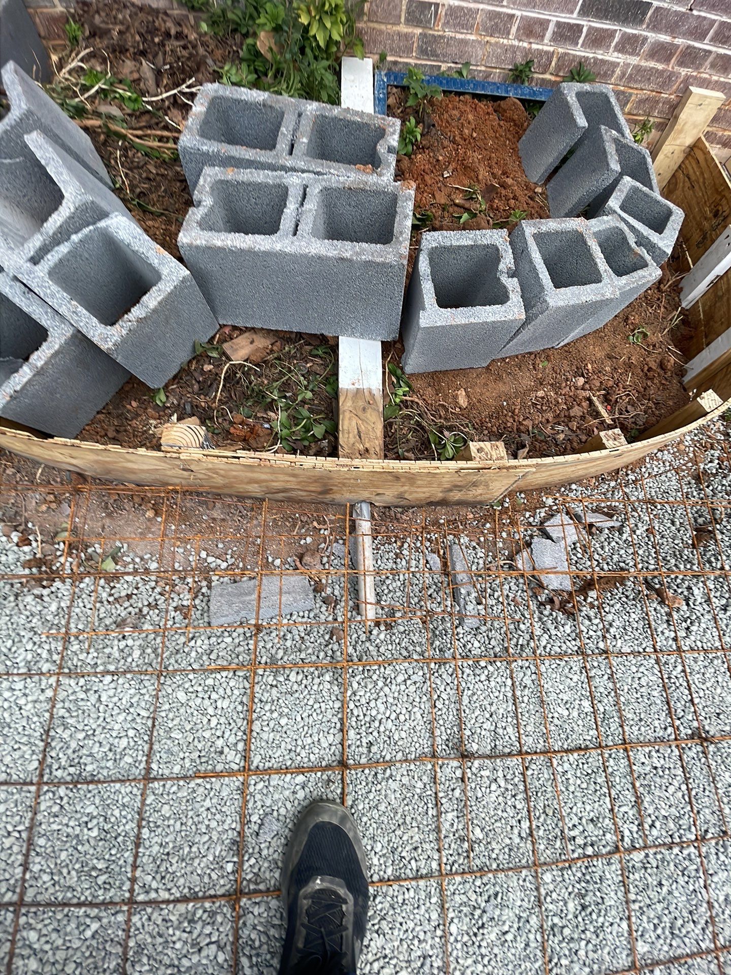 New walkway with stairs and a new front porch by Fairfax Contractors, LLC