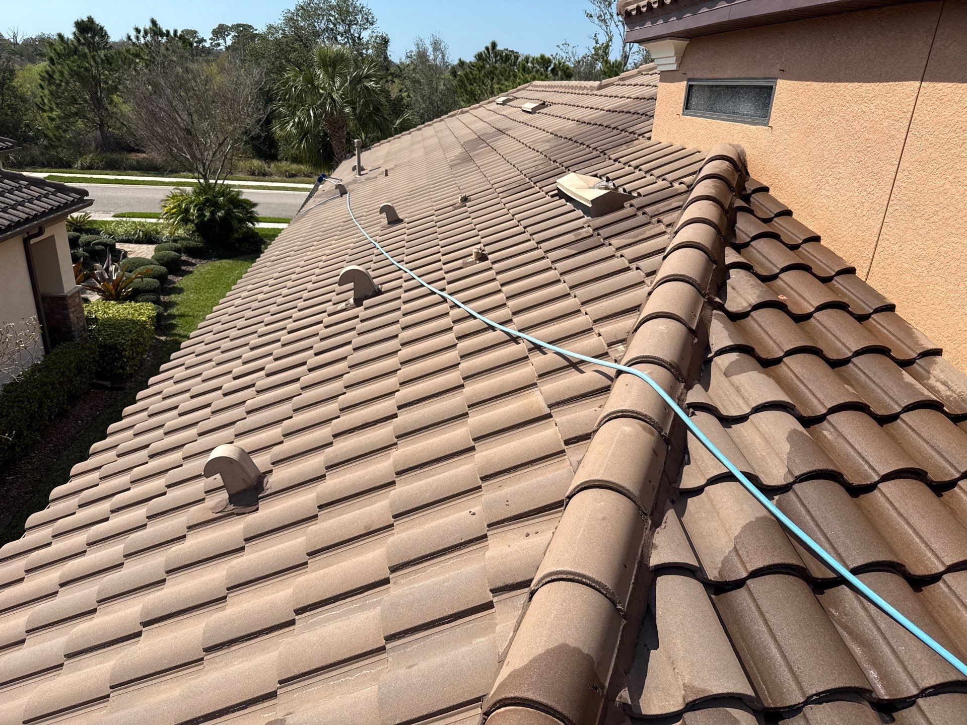 Tile Roof & Pool Deck Cleaning in Artisan Lakes Esplanade, Palmetto, FL – Sunshine AquaWash by Sunshine AquaWash