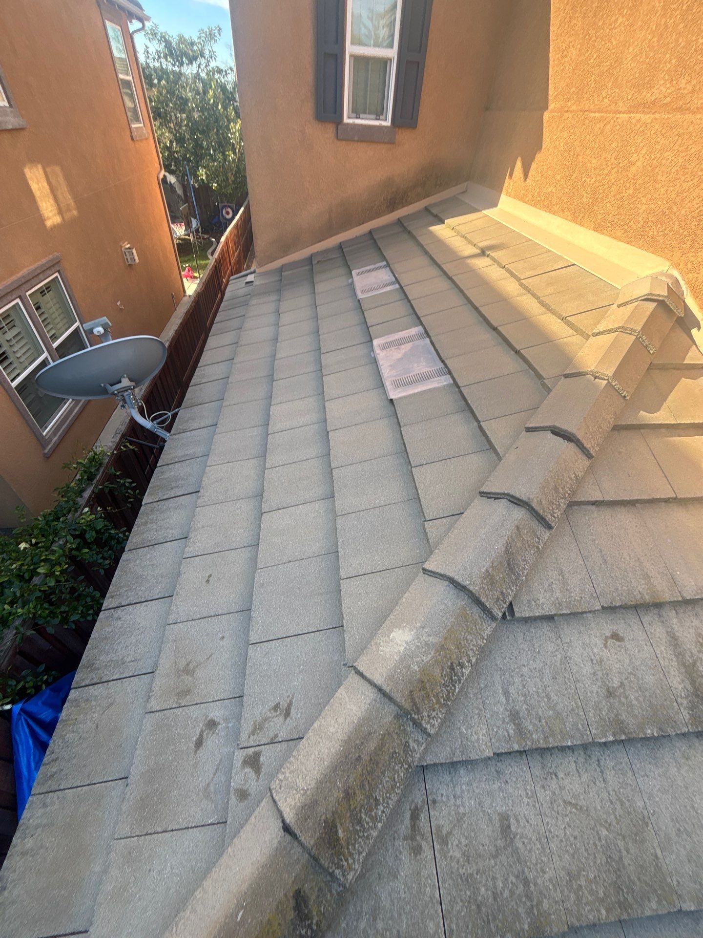 Escondido Partial Tile Lift and Lay Roof Repair Near Valley High School by Zenith Roofing Services