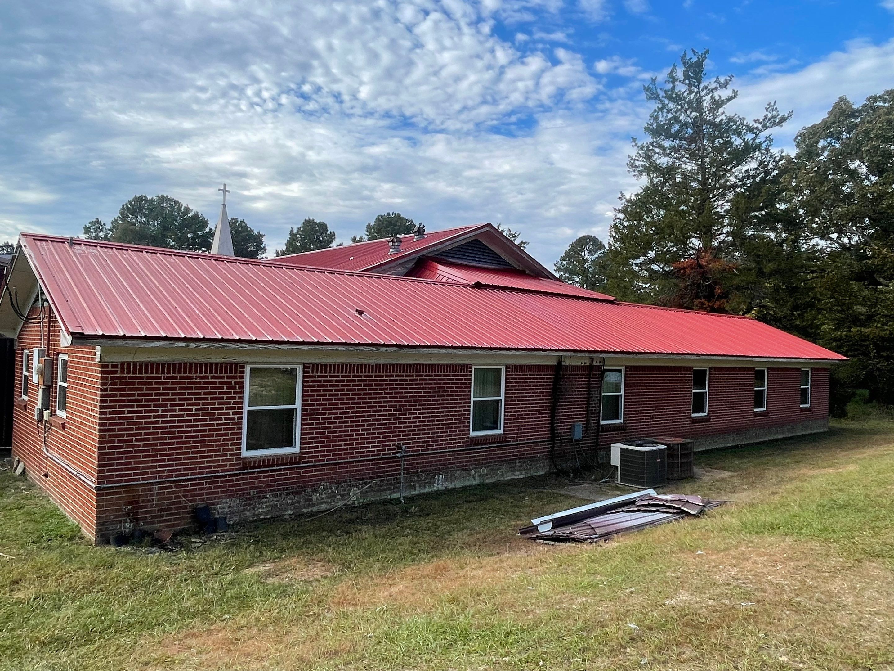 Residential Metal Roof Replacement using Reed's Metals: 26 GA. Colored Residential Metal Panels (Barn Red) by Hostetler Roofing