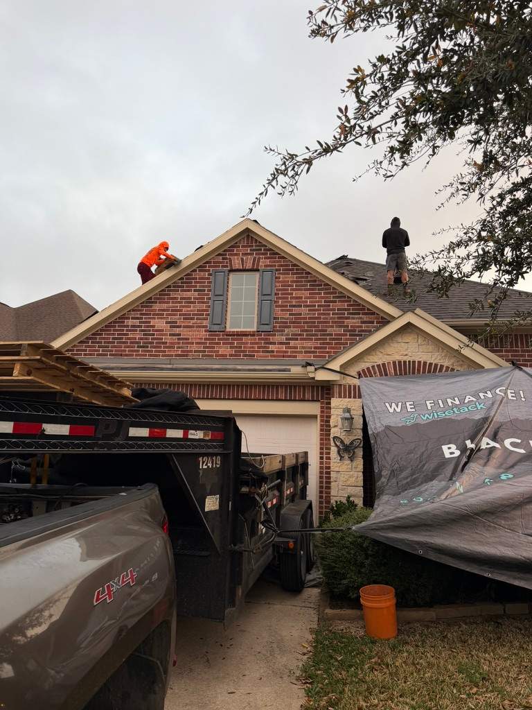 Project in Fulshear by Black Coast Roofing