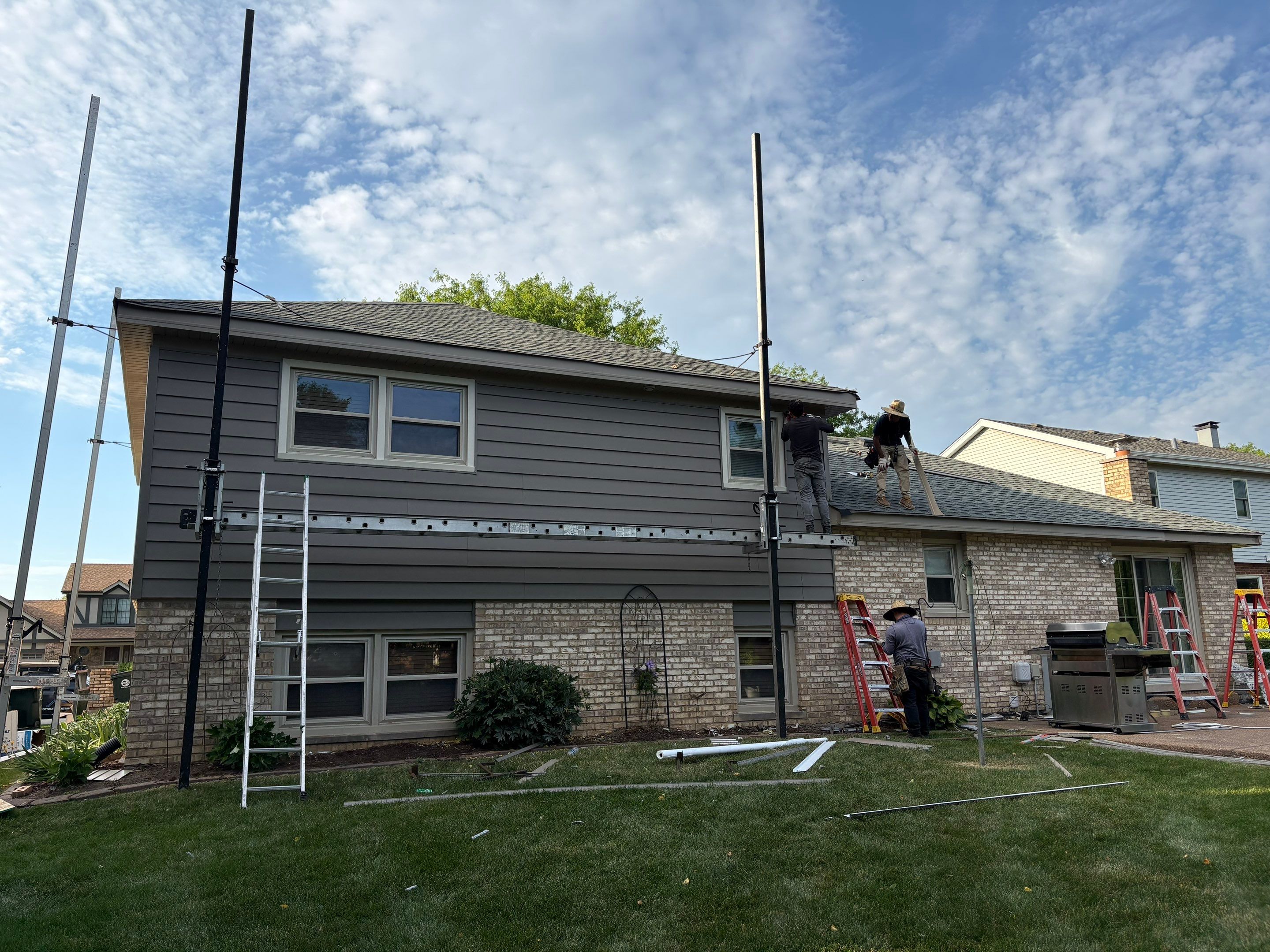 Roof, gutters and siding by Optimal Home Improvement 