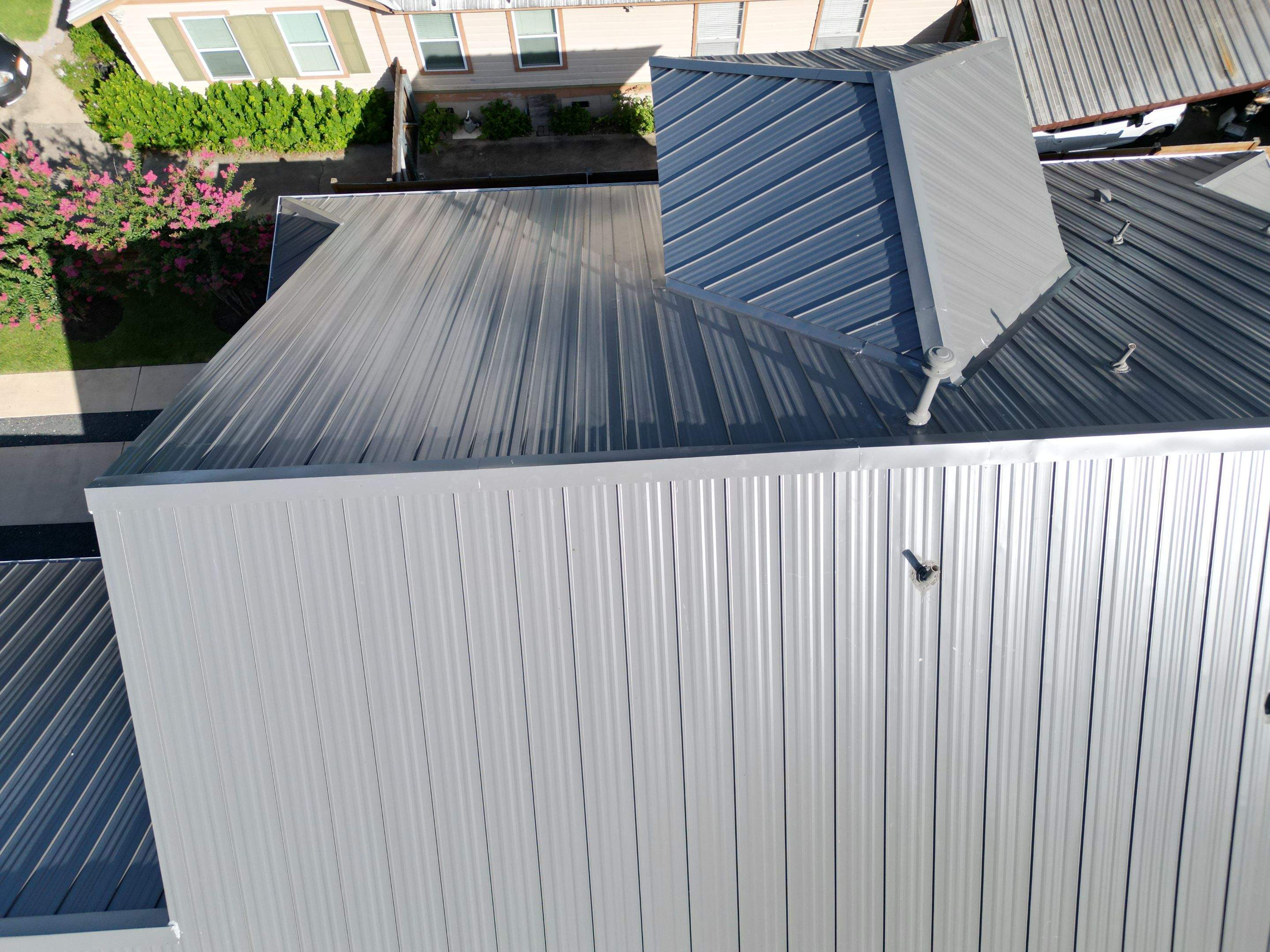 Charcoal Grey - L&A Metals LLC Type FF100, Hidden fastener/Standing Seam by RoofsOnly.com