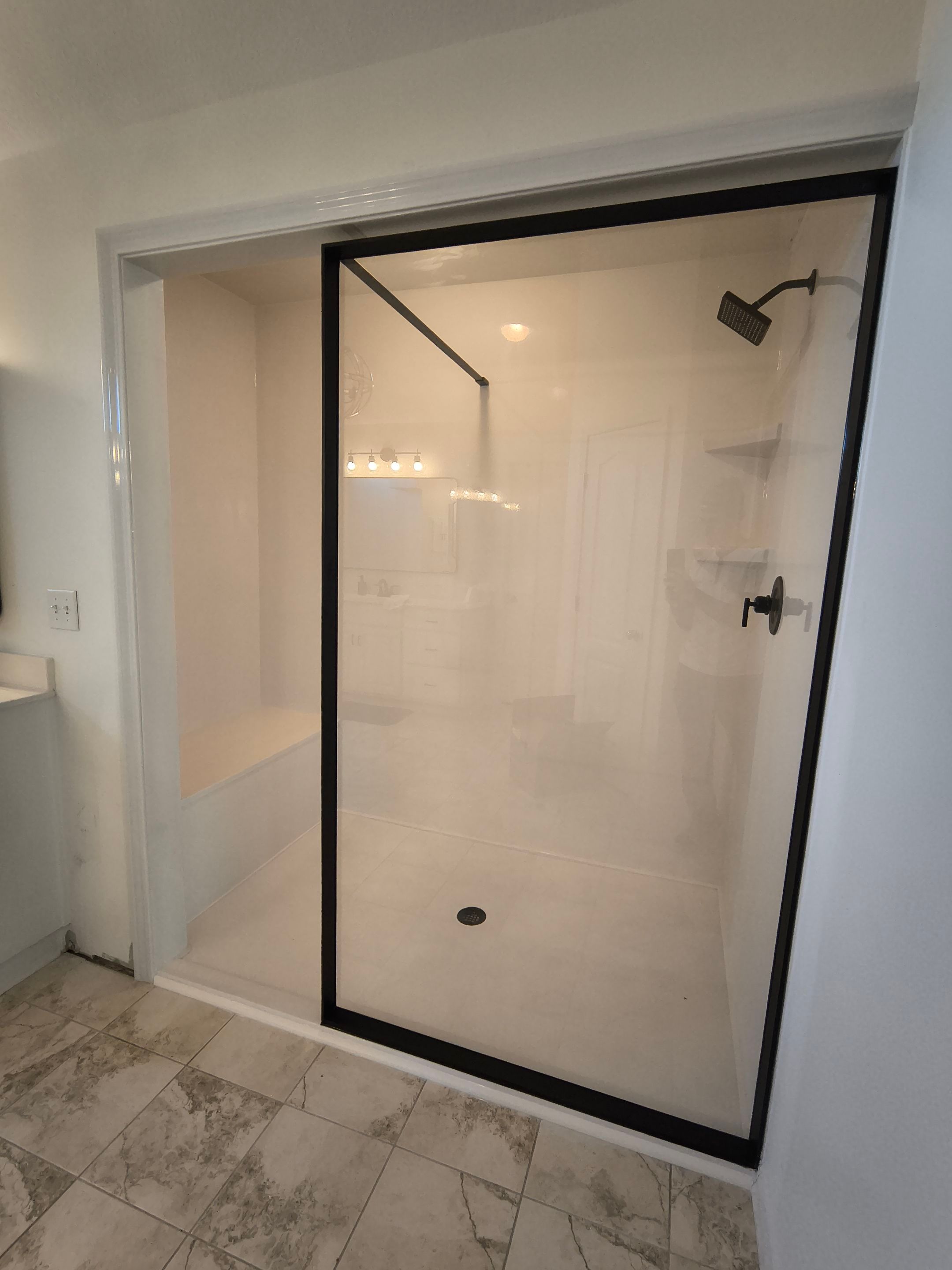 Large Onyx Shower by The Shower Company