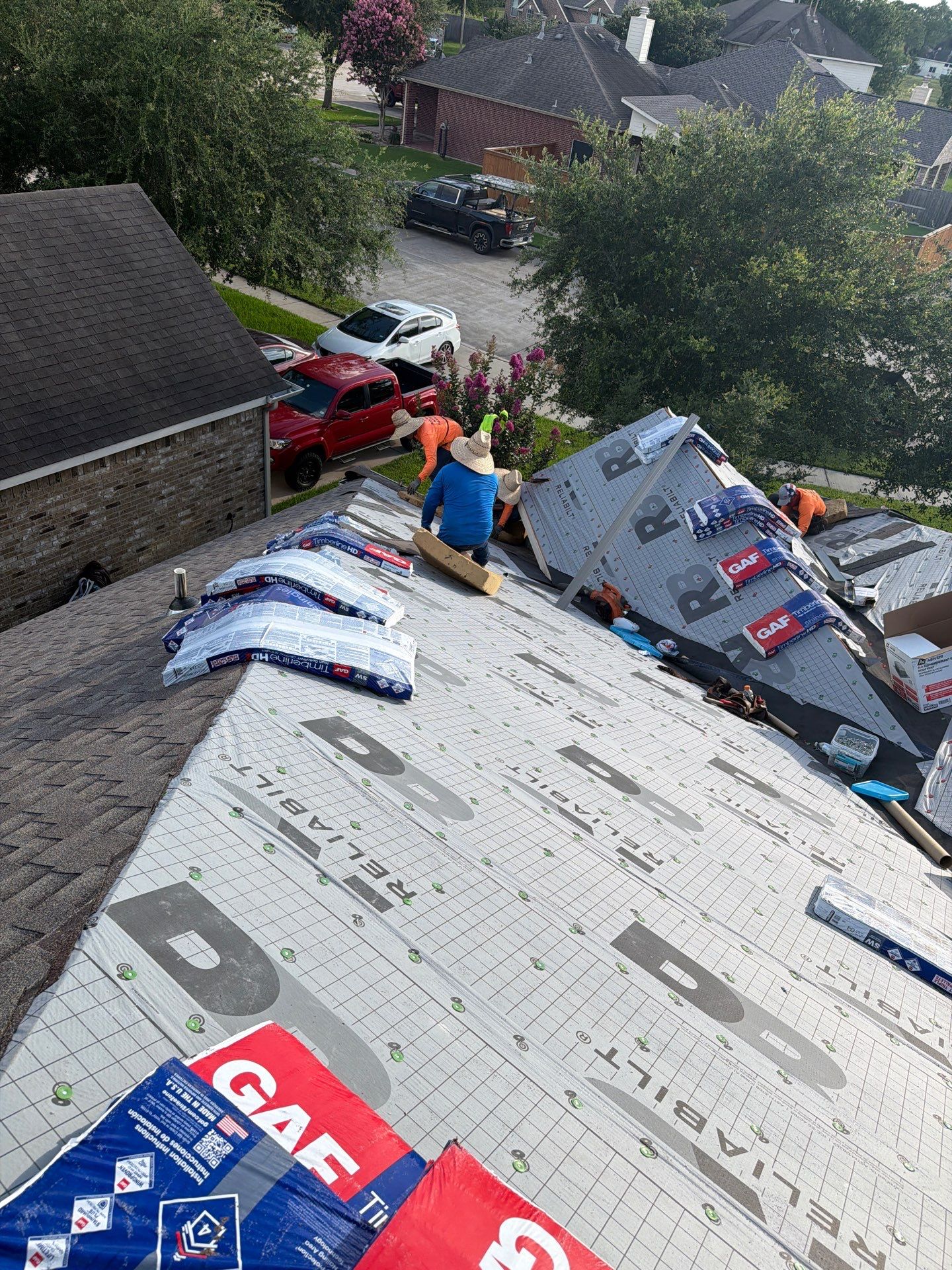 Roof Replacement in Dickinson TX by Roof Repair Company