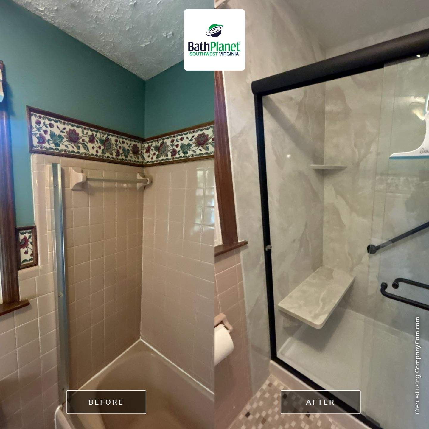 Tub to Shower by BathPlanet SW Virginia
