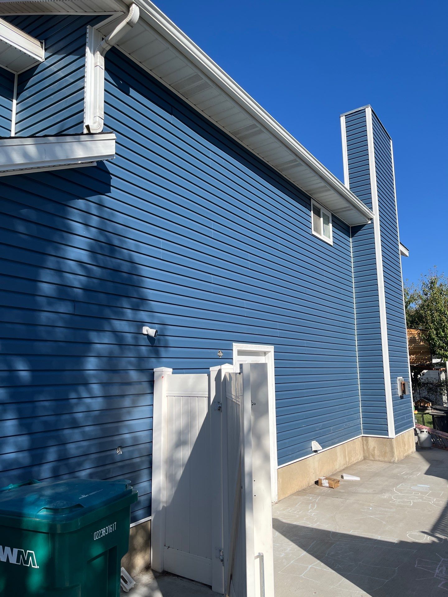 Orem | Complete Vinyl Siding Upgrade | Bayou & White    by Ideal Siding Utah