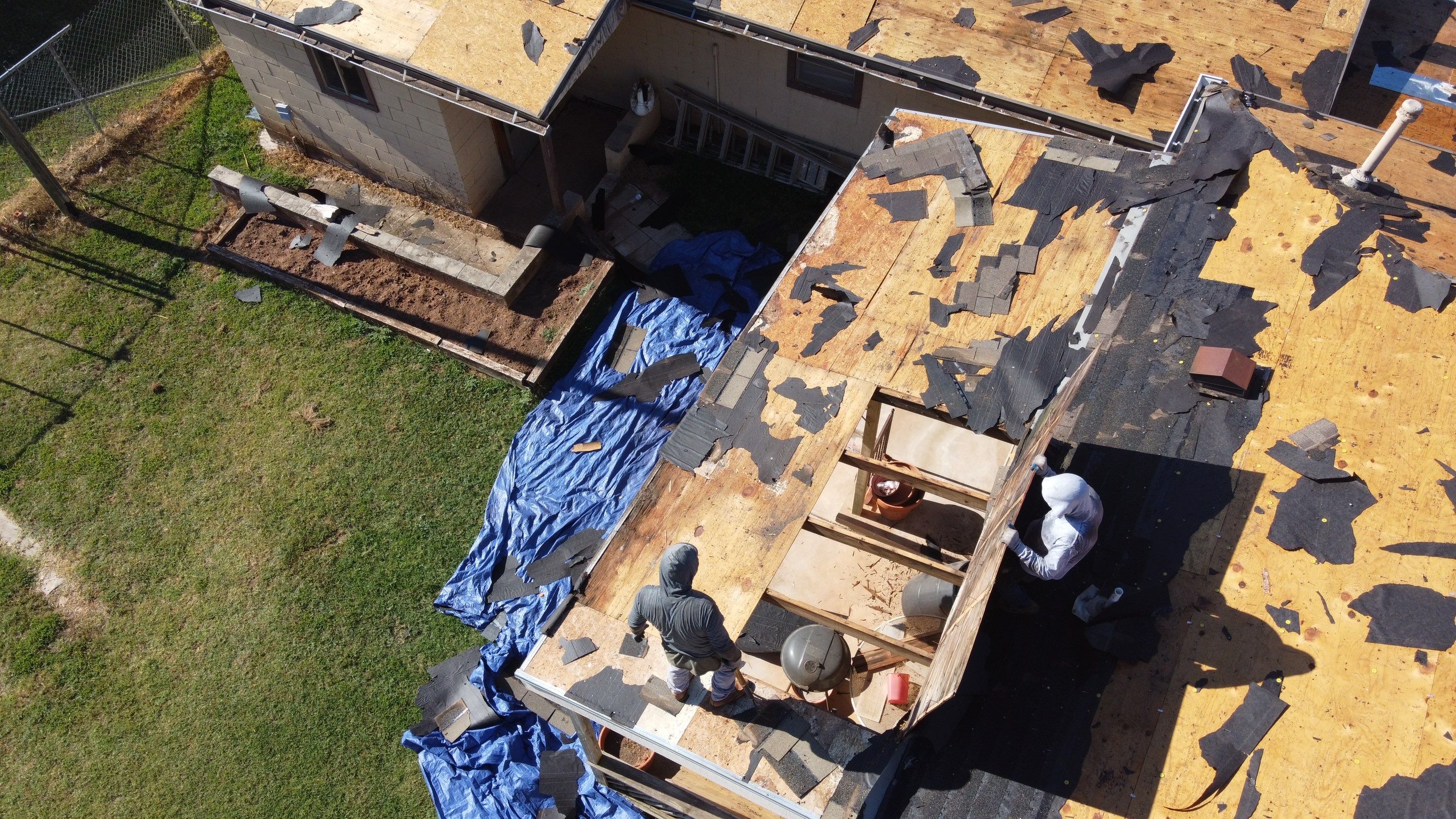 Residential Roofing Installation using GAF Natural Shadow  by A & H Roofing and Contracting