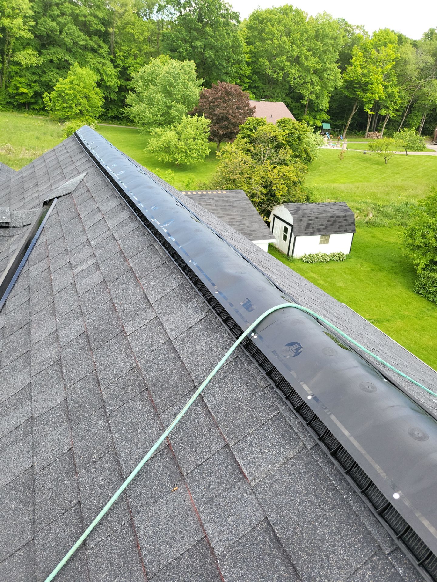 Atlas Pinnacle, Color, Black Shadow, Drip Edge, Color, Black by Eagle Eye Roofing