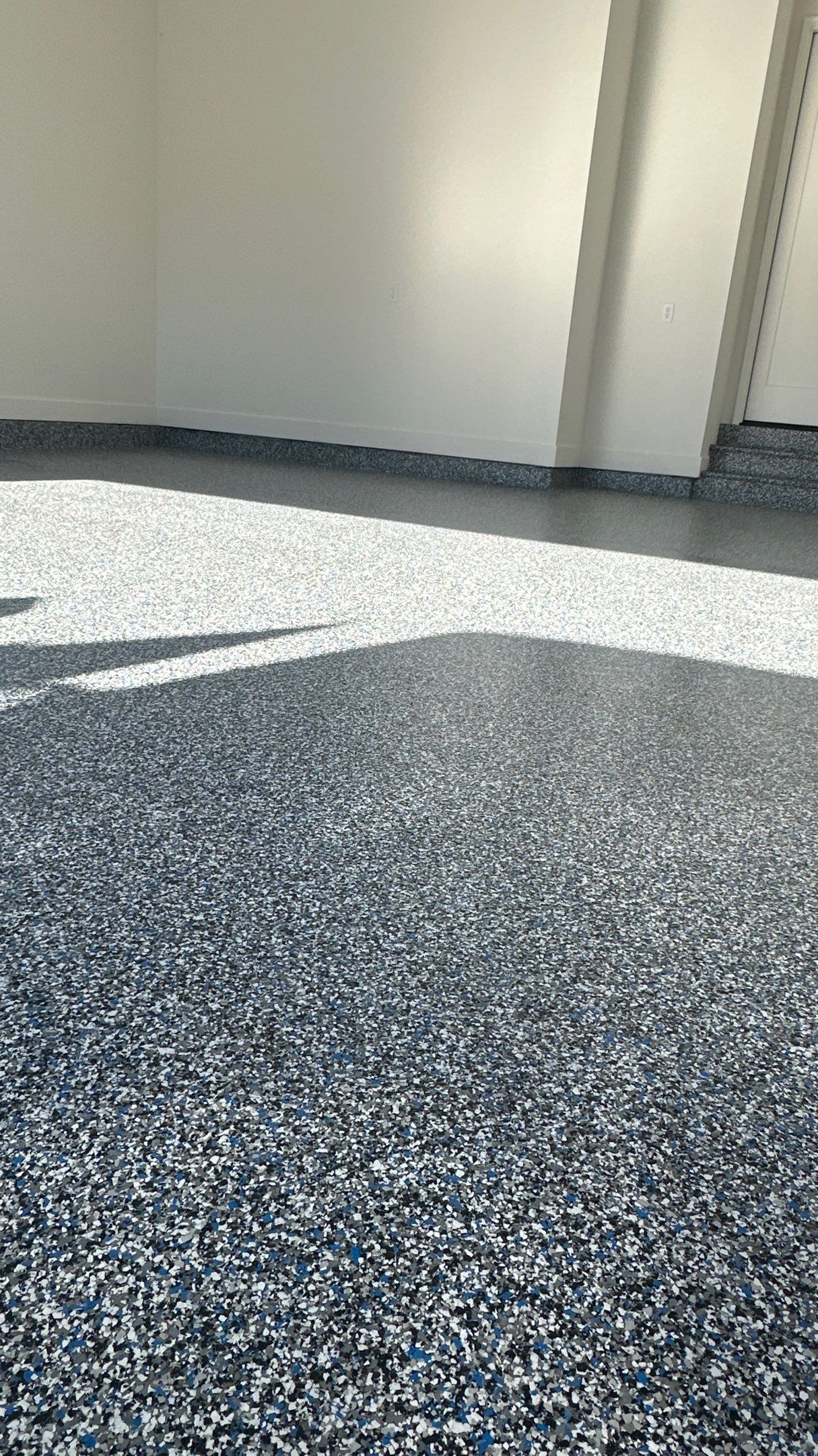 Jim J got this beautiful new Banner Blue garage floor by Banner Garage