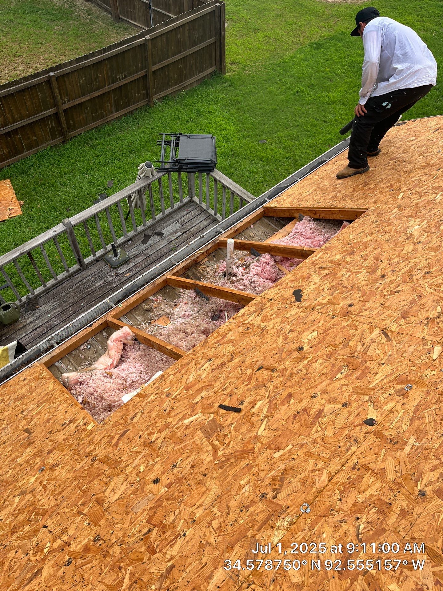 Benton Roof Replacement Featuring GAF Timberline HDZ Shingles by Temple Roofing and Exteriors