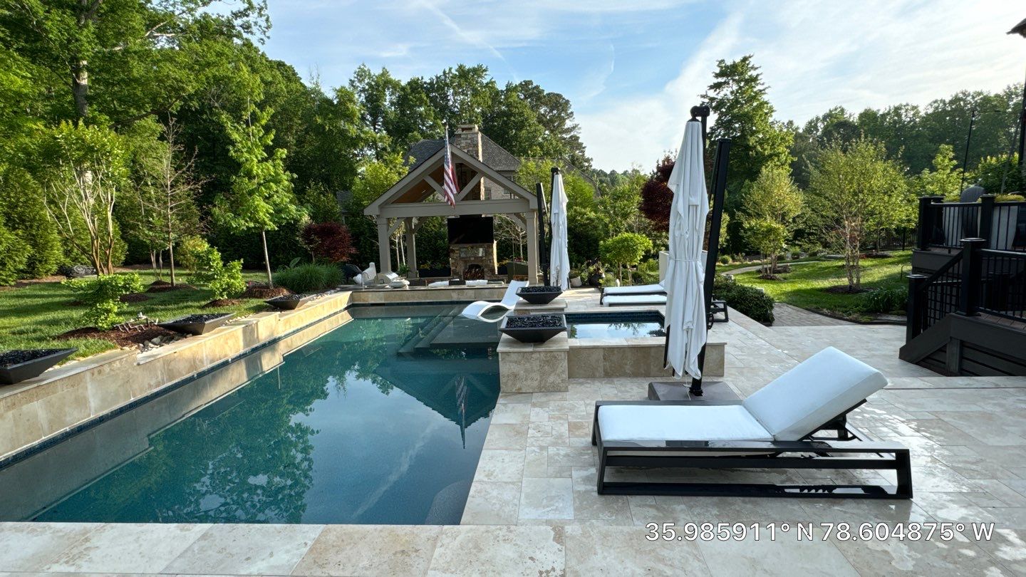 Pool Deck using Wood Sealant by DuraSeal