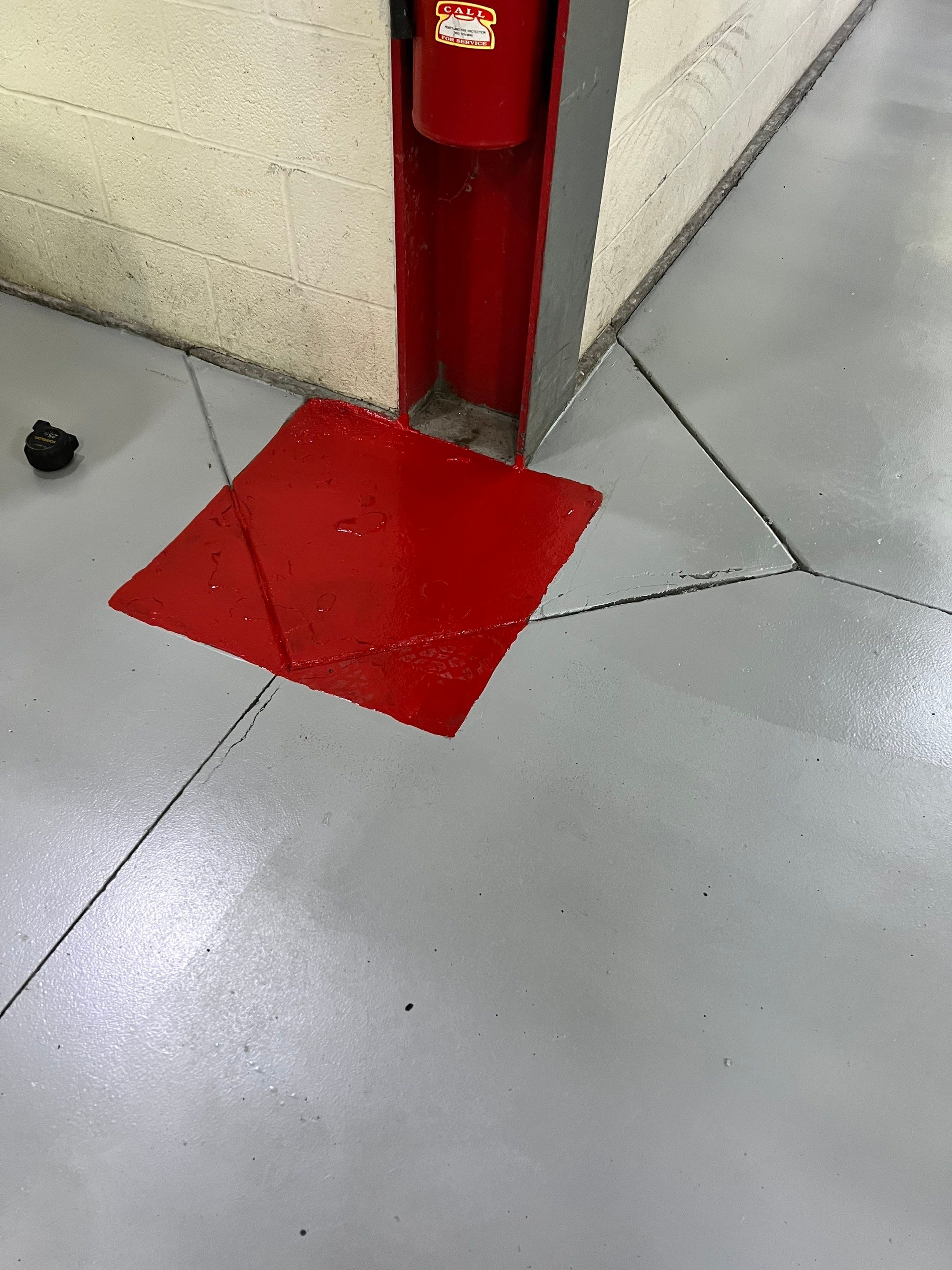 Commercial repaint and new flooring by Cutting edge painting 