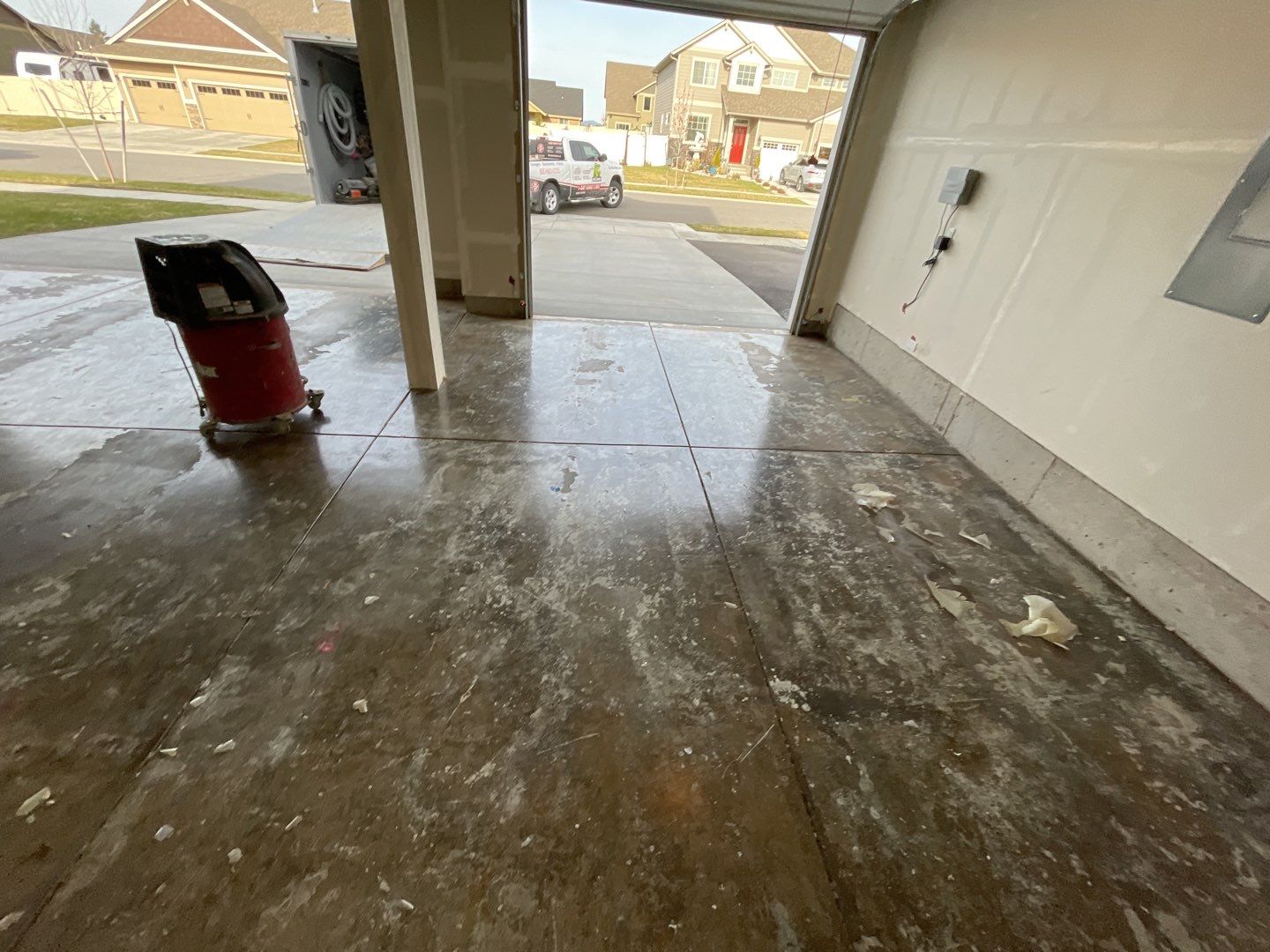 Garage Transformation using Domino by Croc Coatings, LLC