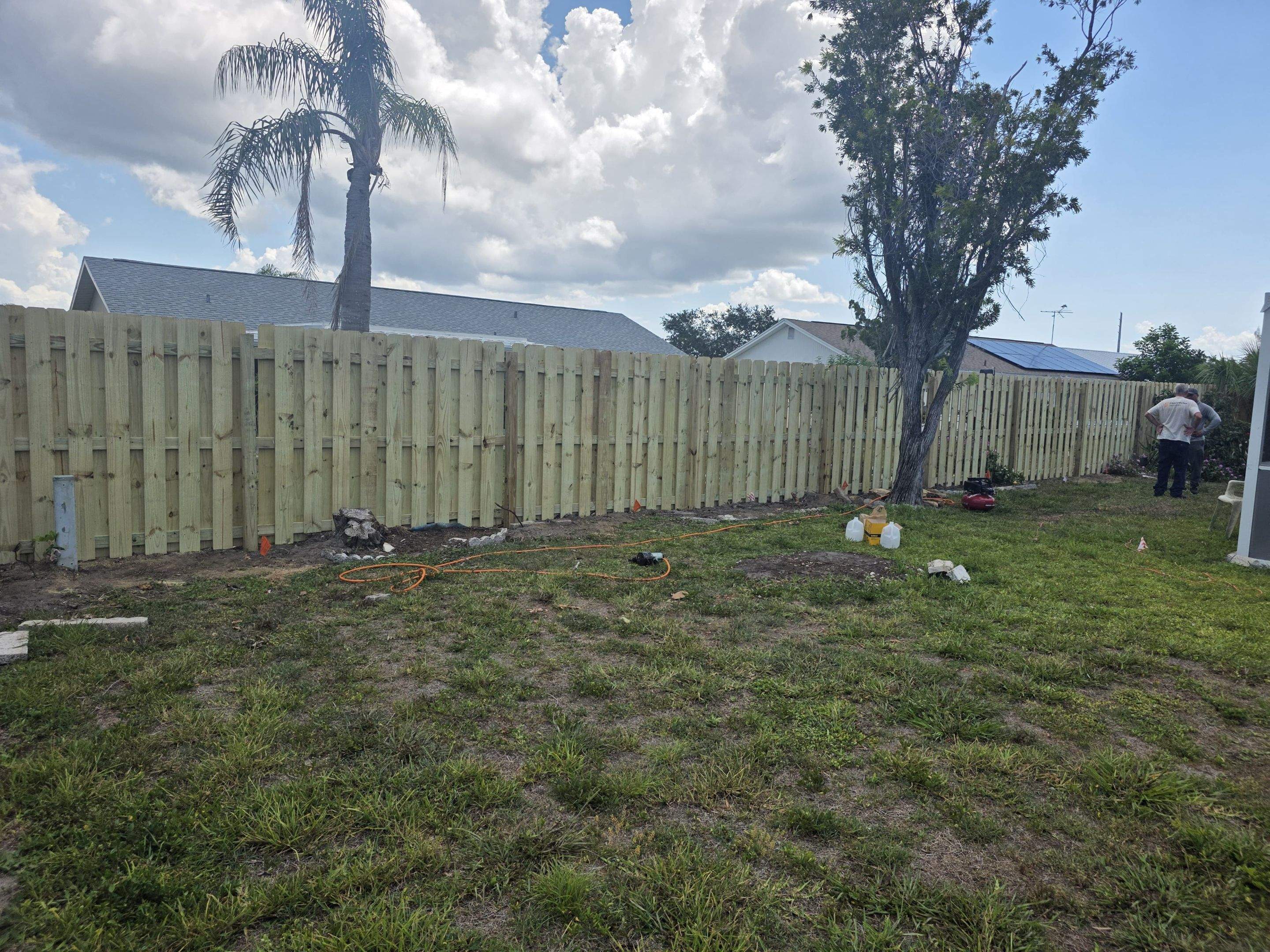 Pressure-Treated Wood Privacy Fence and Chain Link Installation in Port Charlotte by True Fence LLC