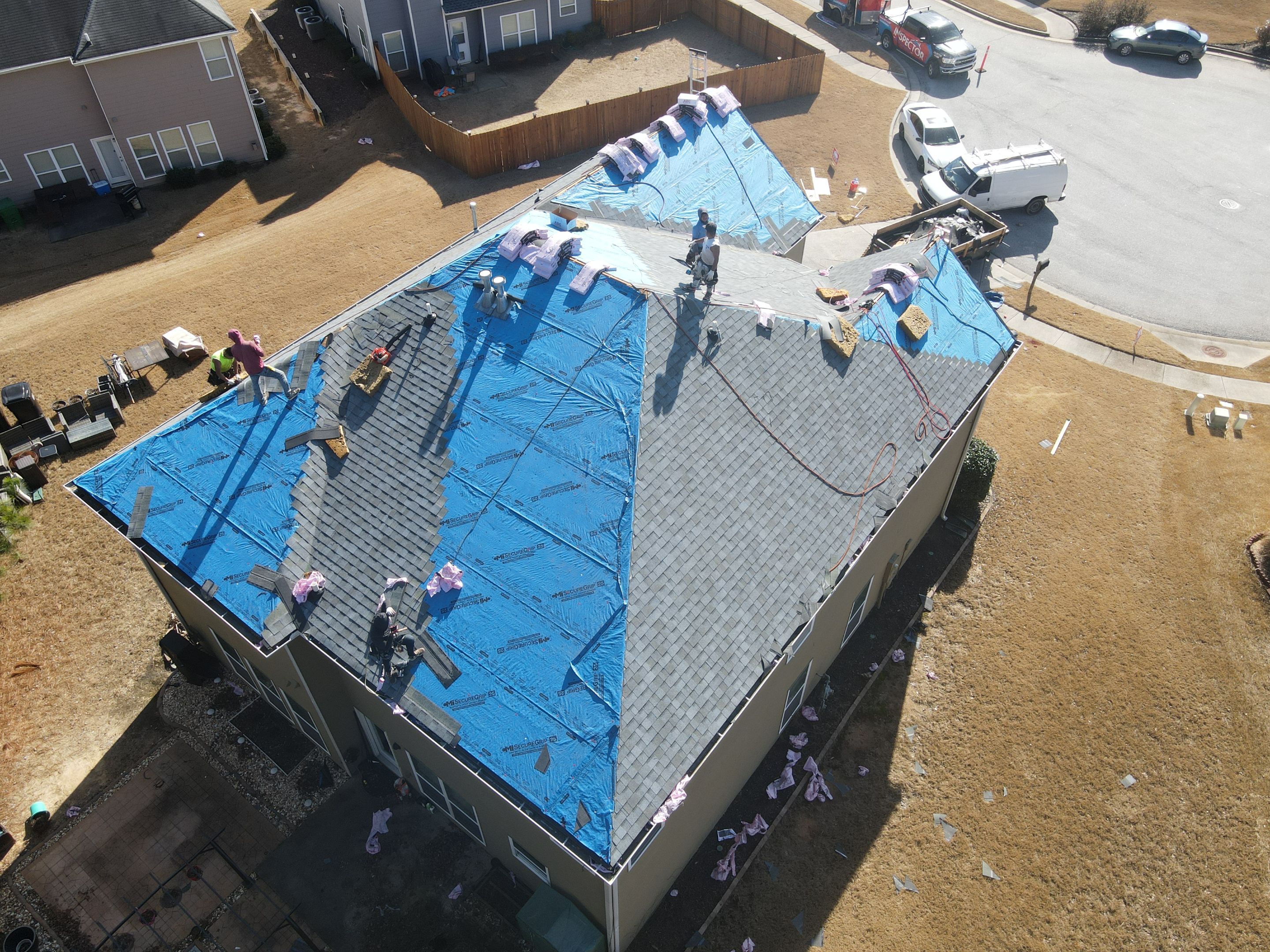 Duration TruDef Quarry Gray Residential Roofing Installation by Inspector Roofing and Restoration